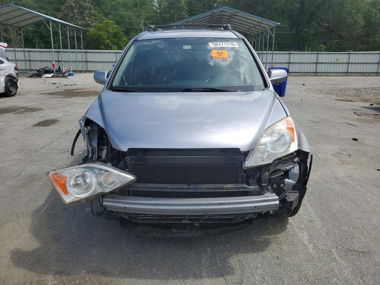 2007 Honda Cr-v Exl Silver vin: JHLRE38707C062859