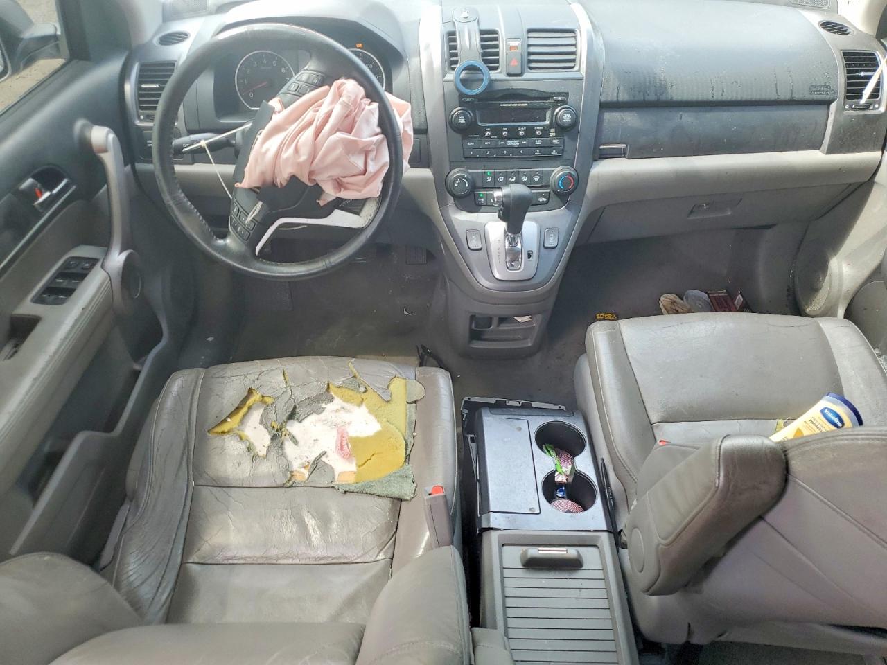 2007 Honda Cr-v Exl Silver vin: JHLRE38707C062859