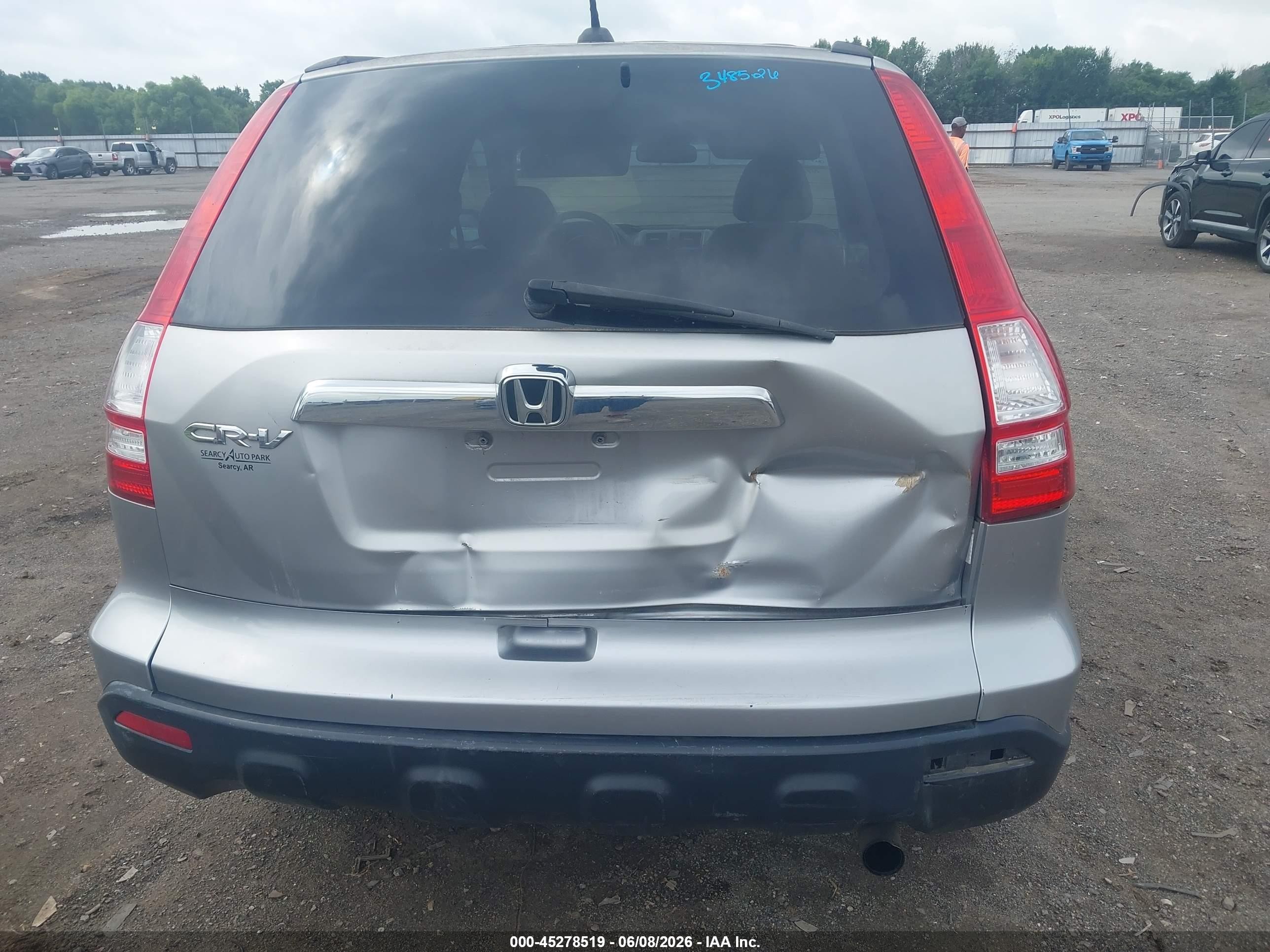 2008 Honda Cr-v Ex-l Silver vin: JHLRE38708C016207