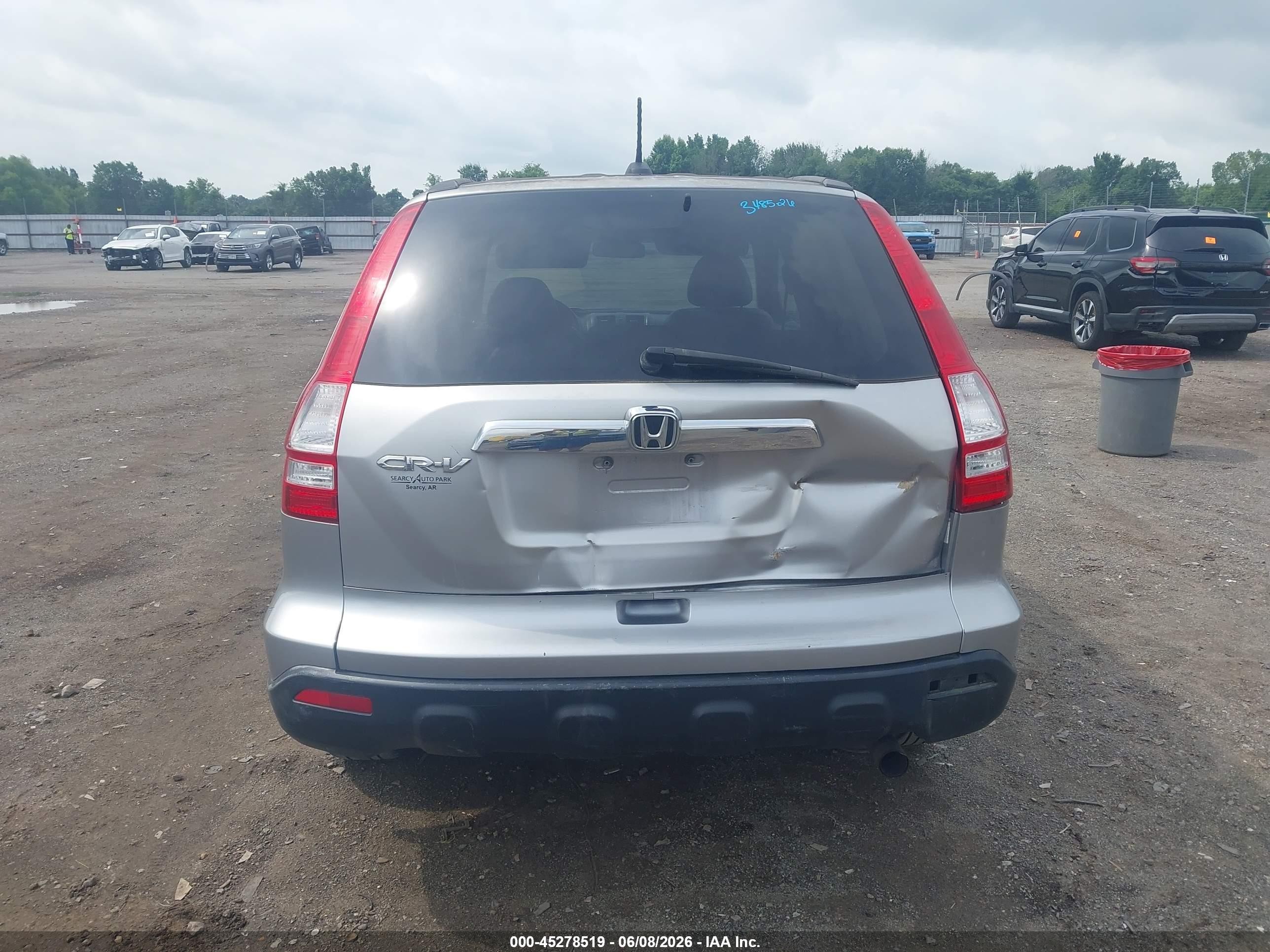 2008 Honda Cr-v Ex-l Silver vin: JHLRE38708C016207