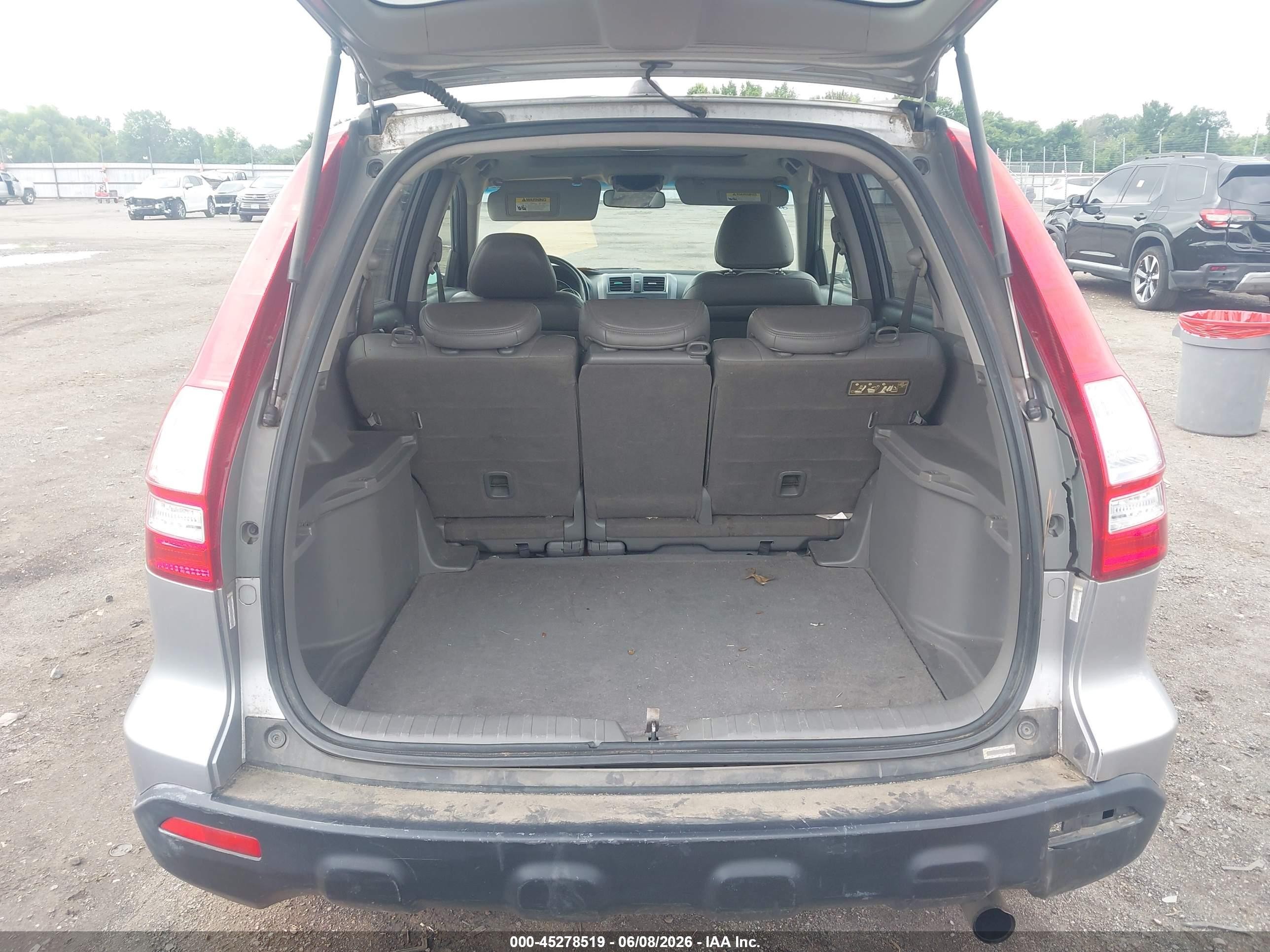 2008 Honda Cr-v Ex-l Silver vin: JHLRE38708C016207