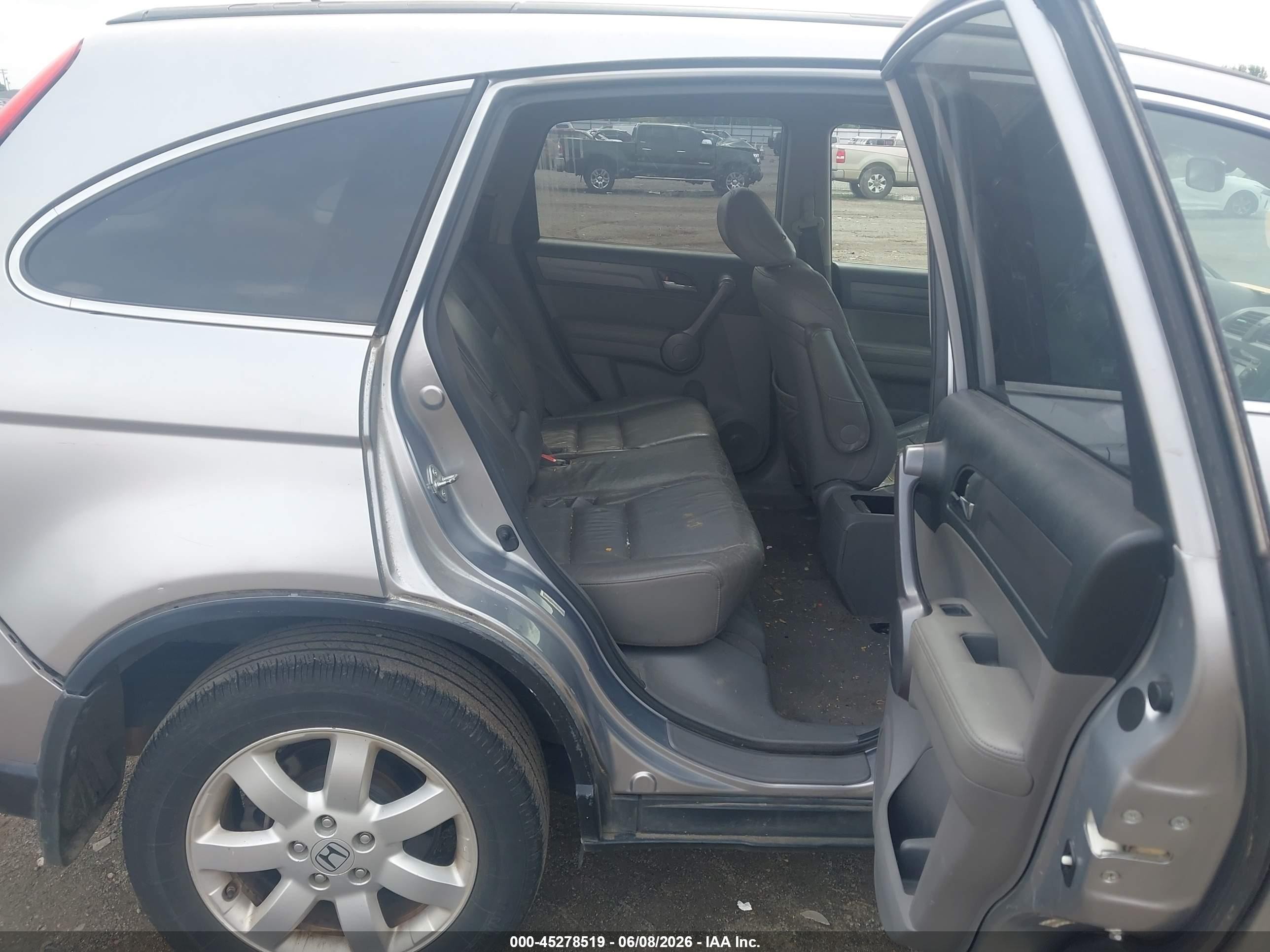 2008 Honda Cr-v Ex-l Silver vin: JHLRE38708C016207