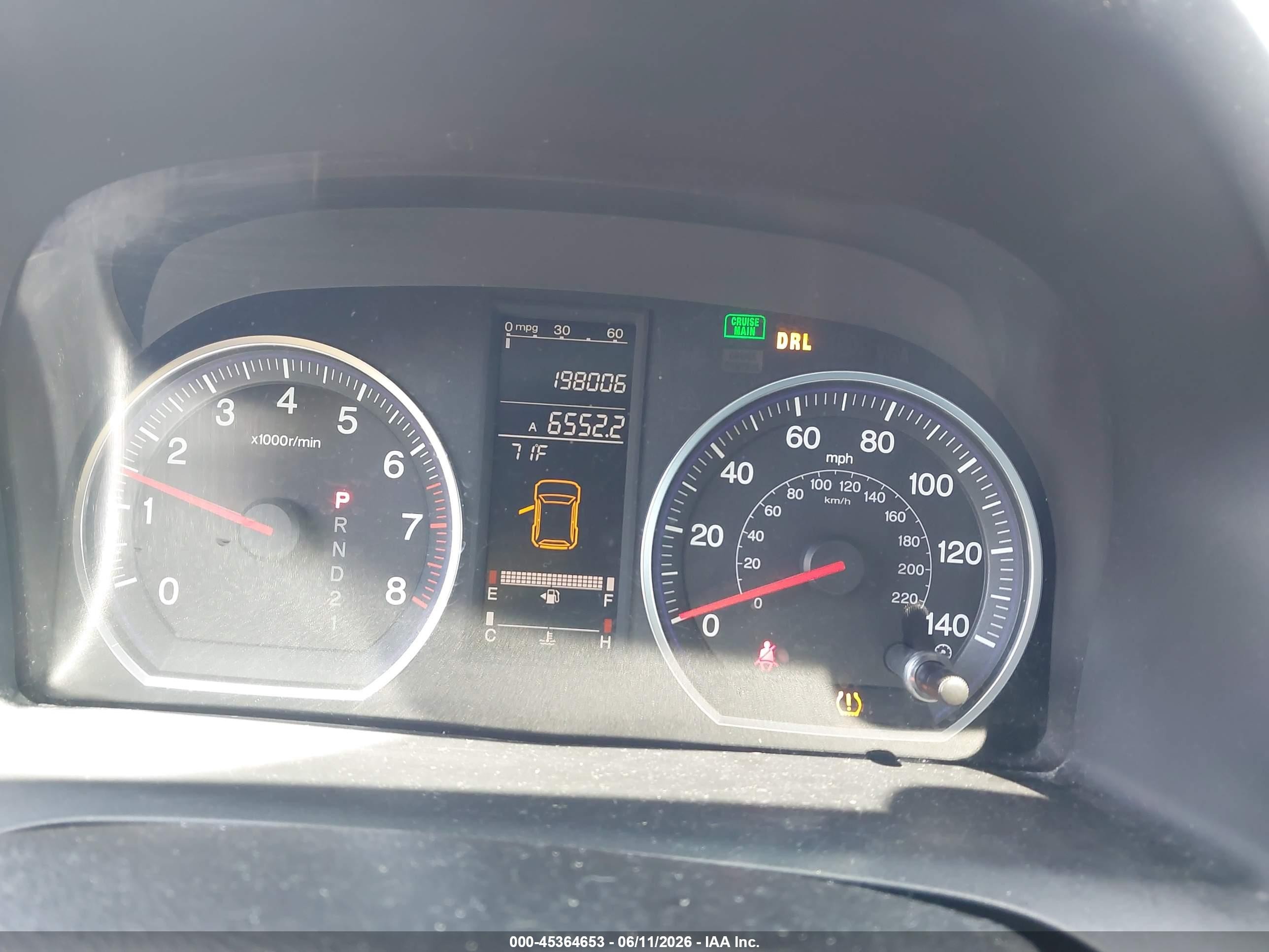 2008 Honda Cr-v Ex-l Black vin: JHLRE38708C050342