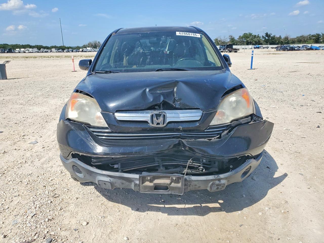 2009 Honda Cr-v Exl Black vin: JHLRE38709C000056