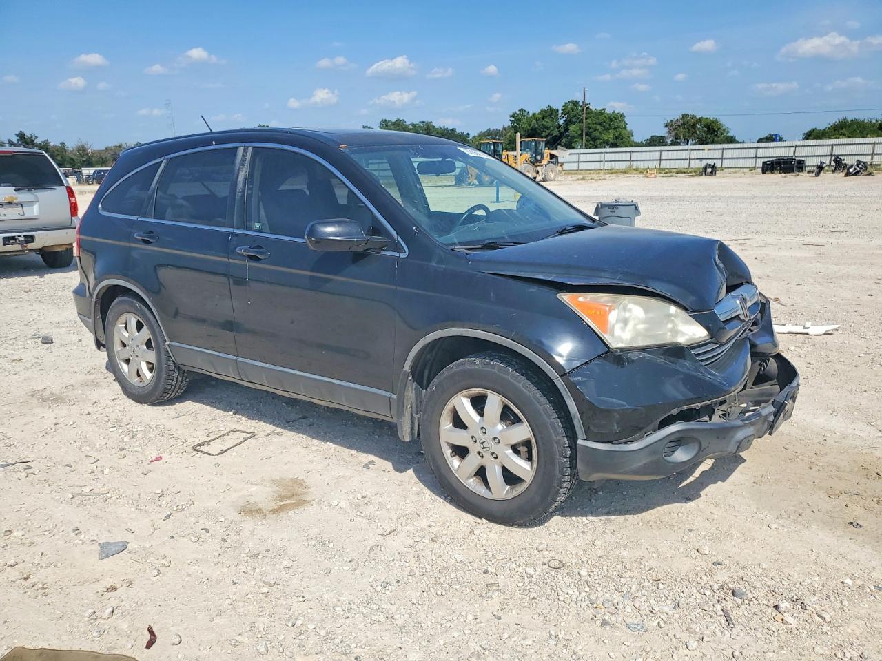 2009 Honda Cr-v Exl Black vin: JHLRE38709C000056