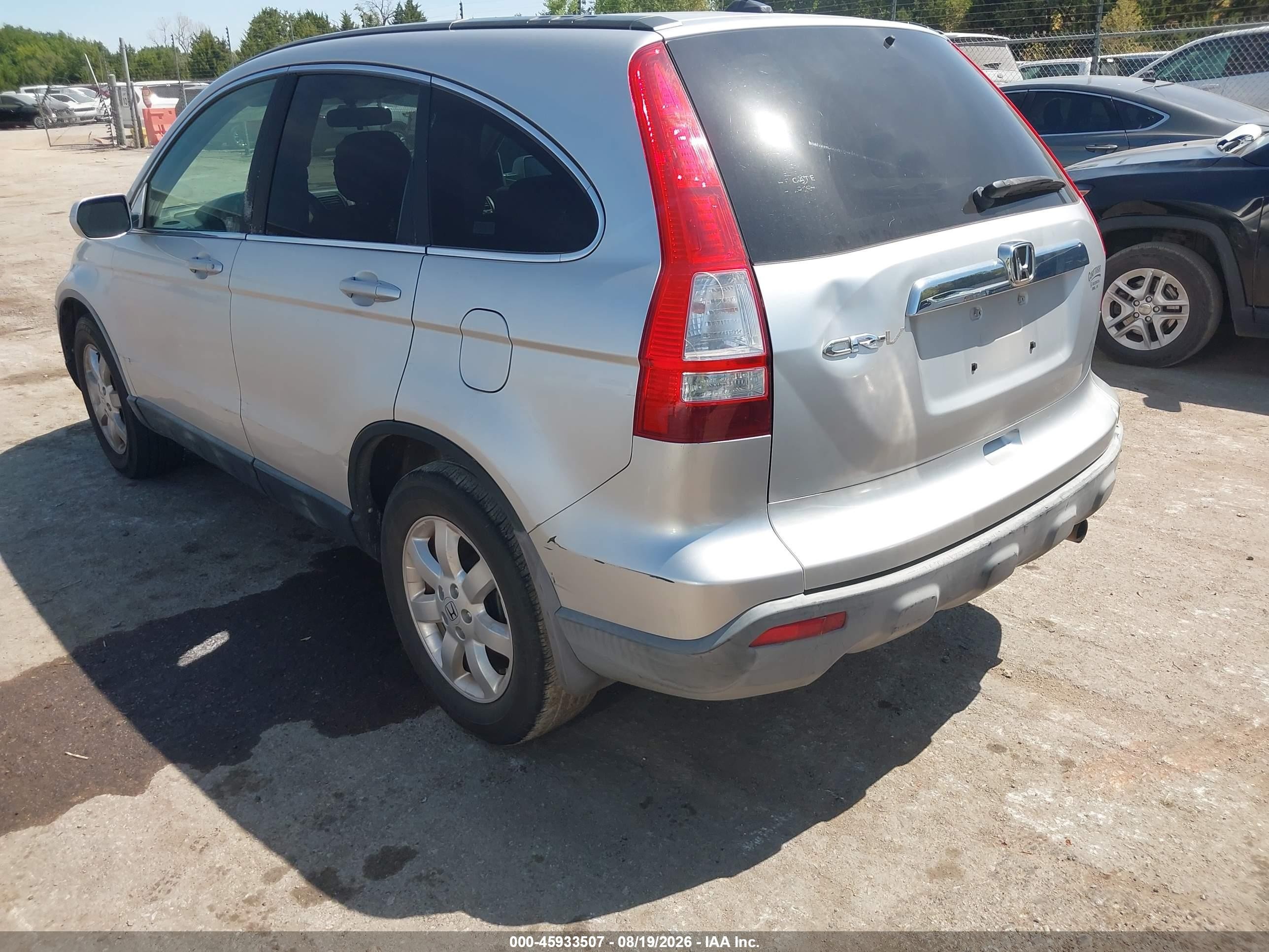 2009 Honda Cr-v Ex-l Silver vin: JHLRE38709C004432