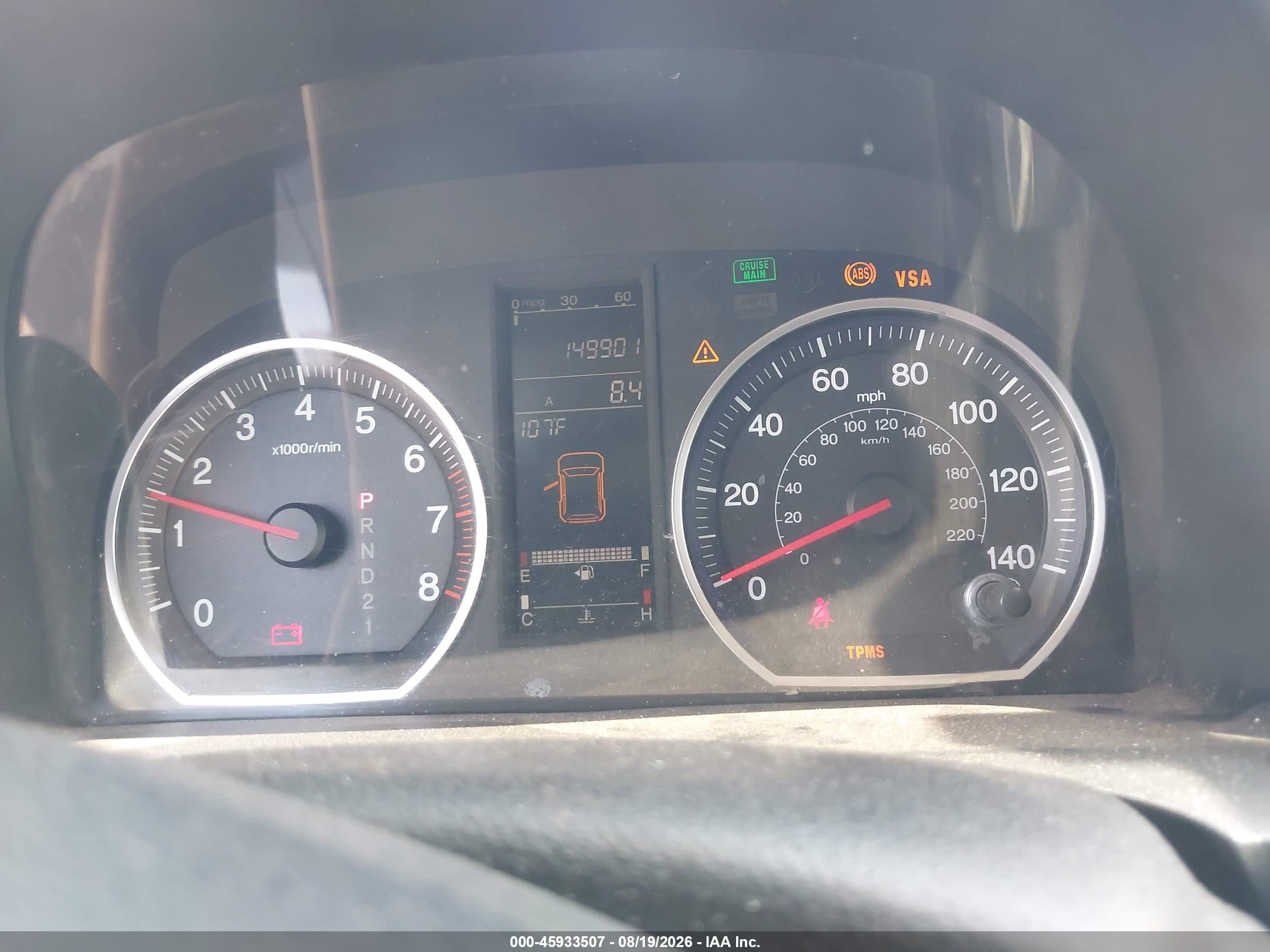 2009 Honda Cr-v Ex-l Silver vin: JHLRE38709C004432