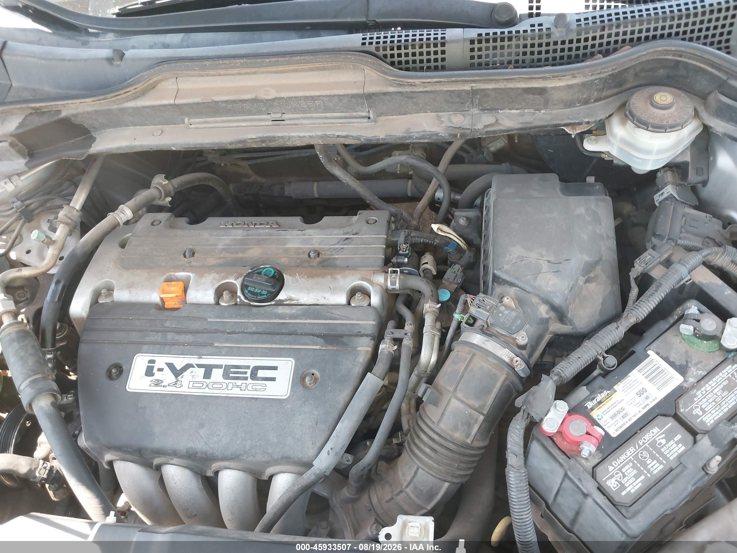 2009 Honda Cr-v Ex-l Silver vin: JHLRE38709C004432