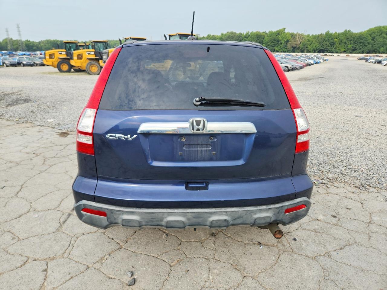 2007 Honda Cr-v Exl Blue vin: JHLRE38717C001441