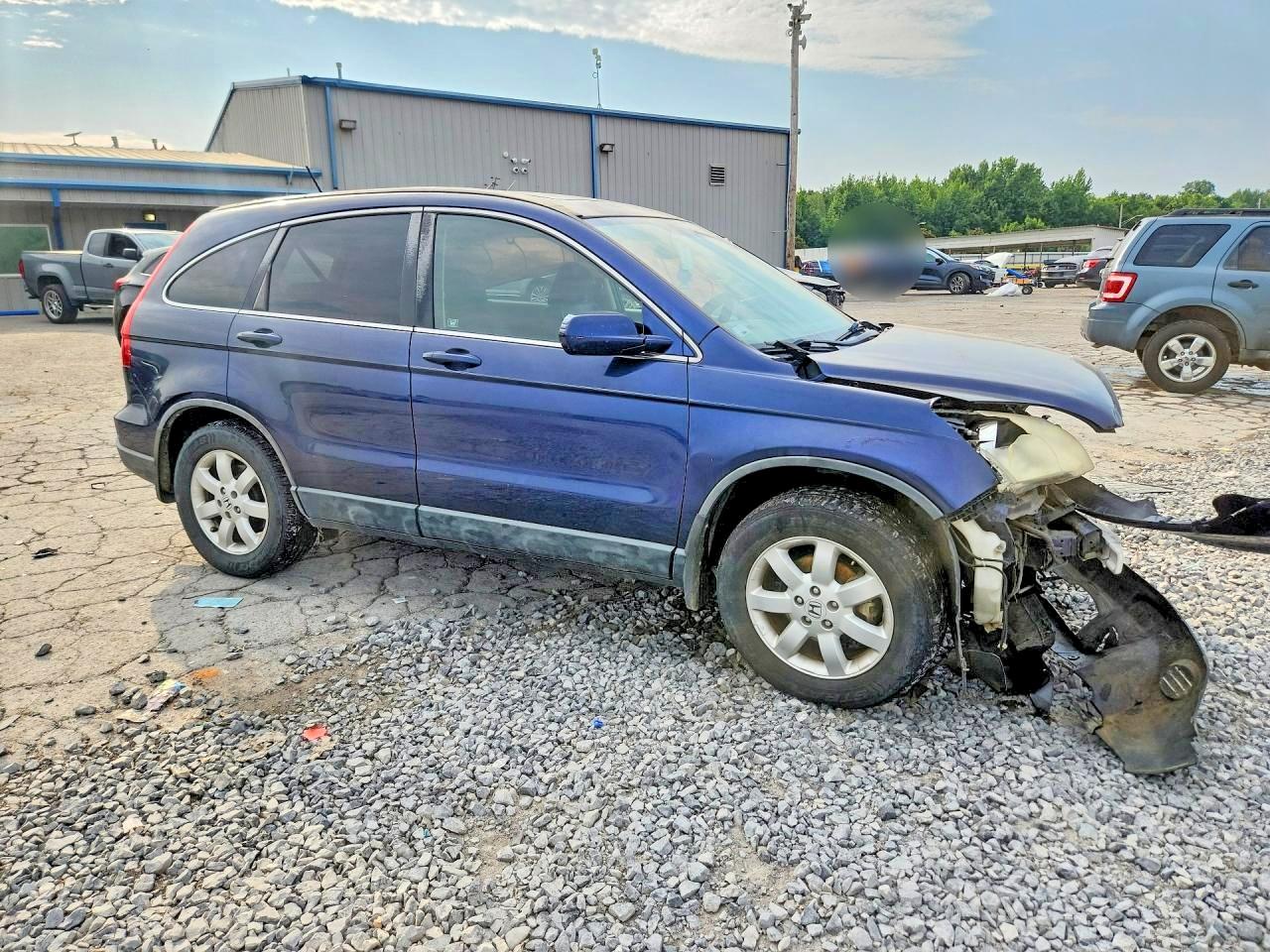 2007 Honda Cr-v Exl Blue vin: JHLRE38717C001441