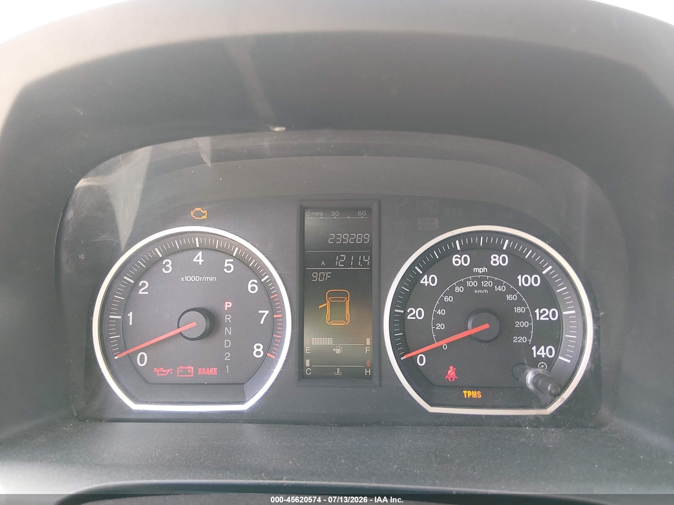 2007 Honda Cr-v Ex-l Blue vin: JHLRE38717C020247