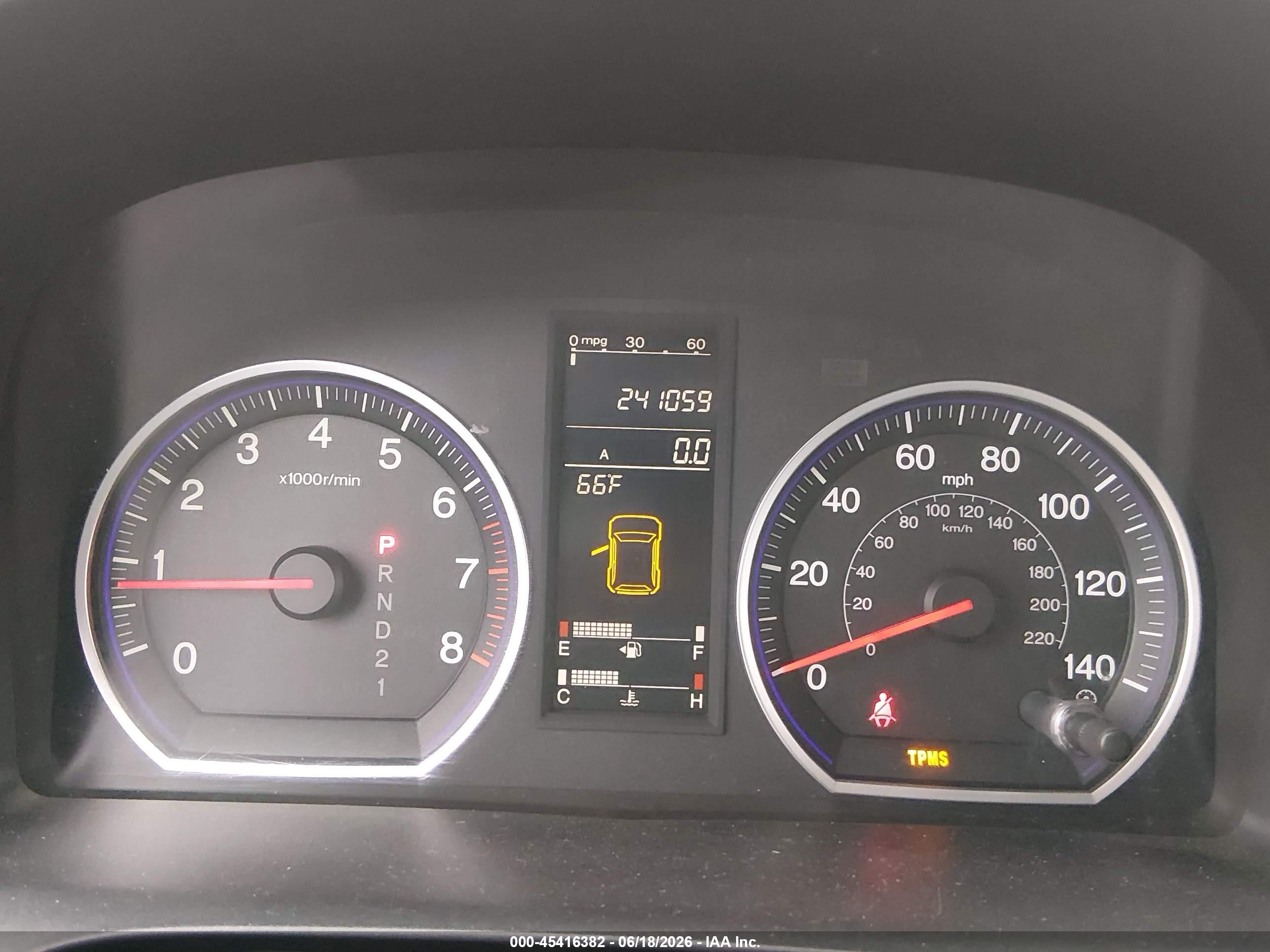2007 Honda Cr-v Ex-l Blue vin: JHLRE38717C022659
