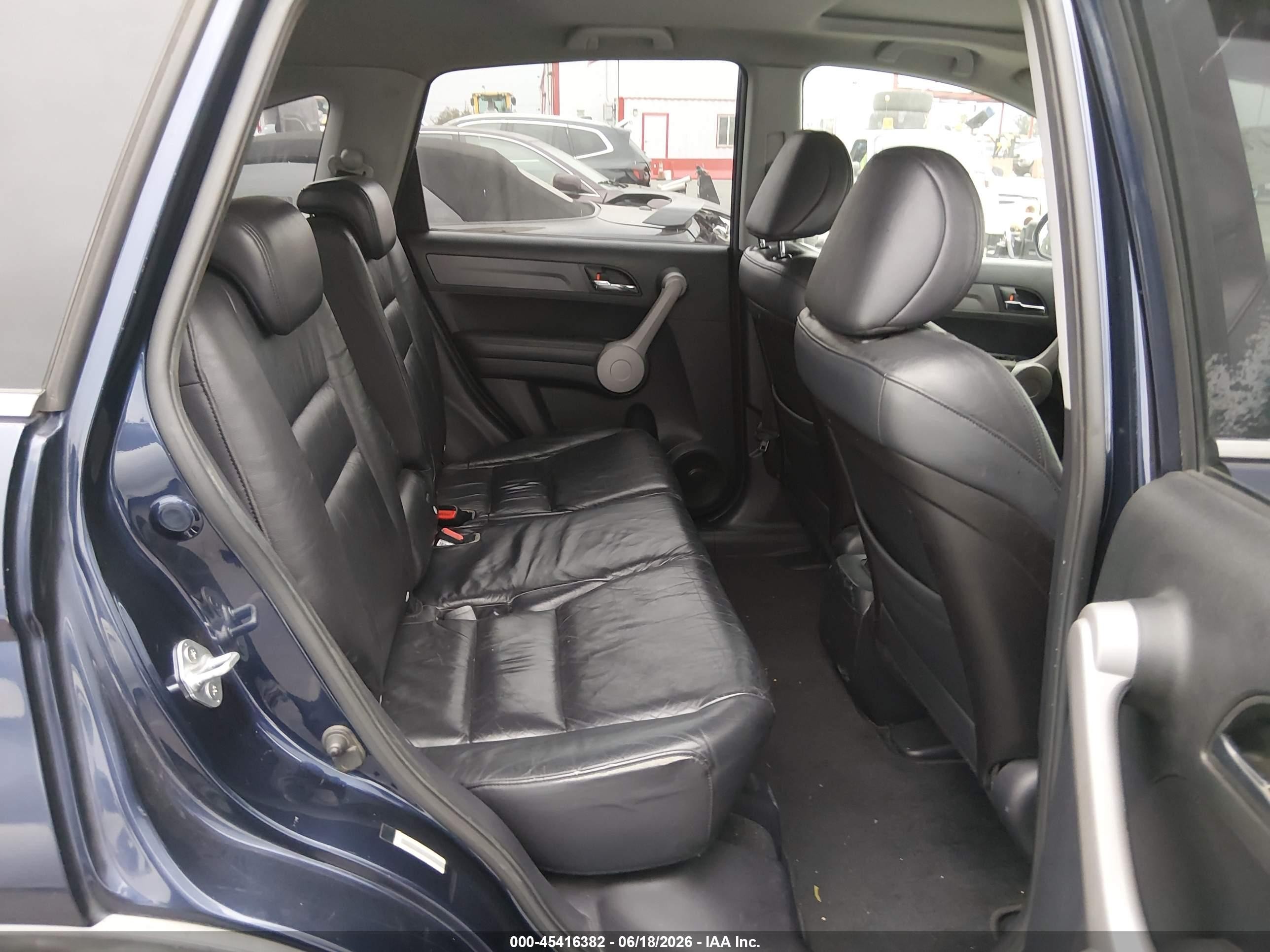 2007 Honda Cr-v Ex-l Blue vin: JHLRE38717C022659