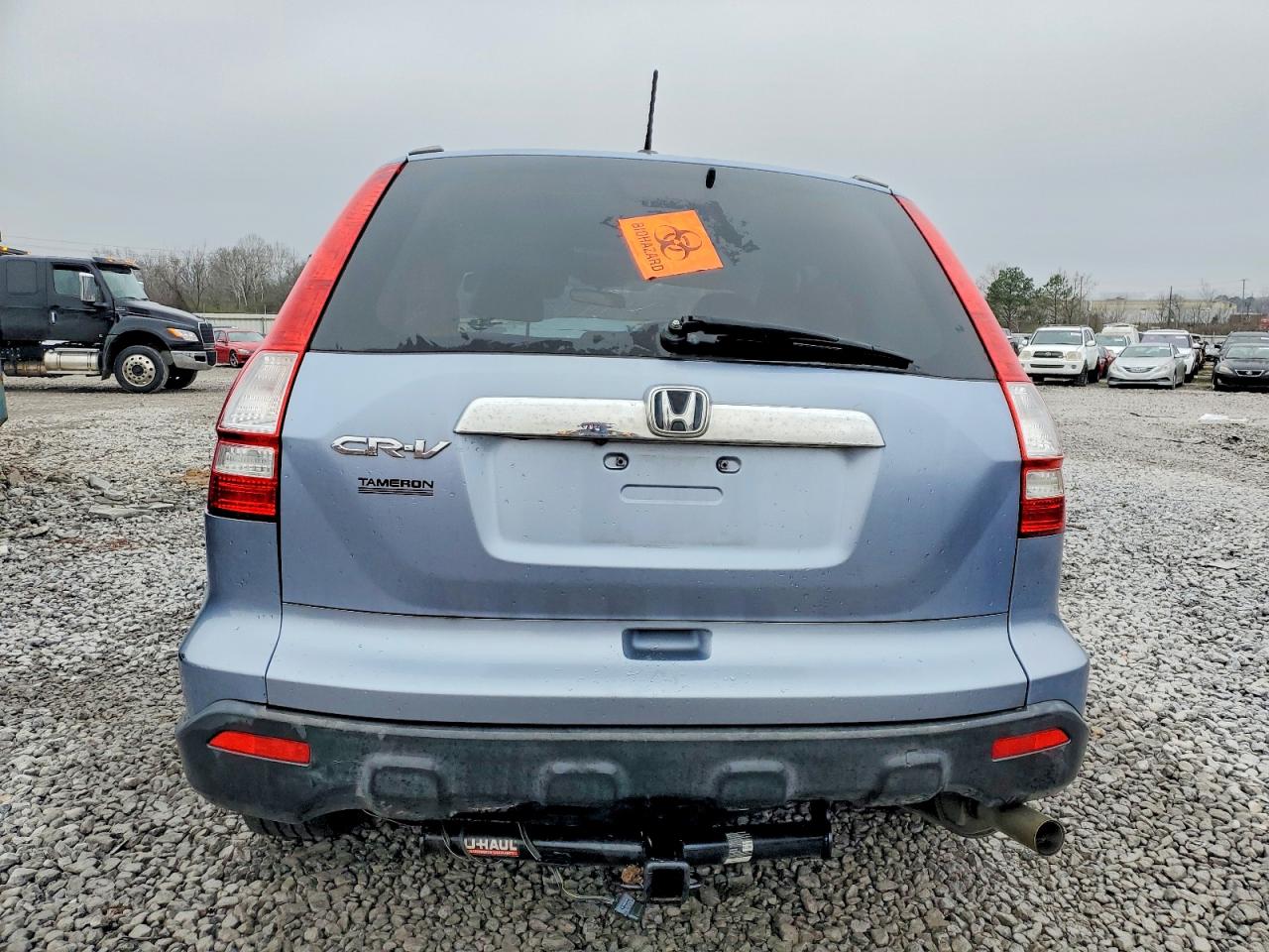 2007 Honda Cr-v Exl Синий vin: JHLRE38717C033208