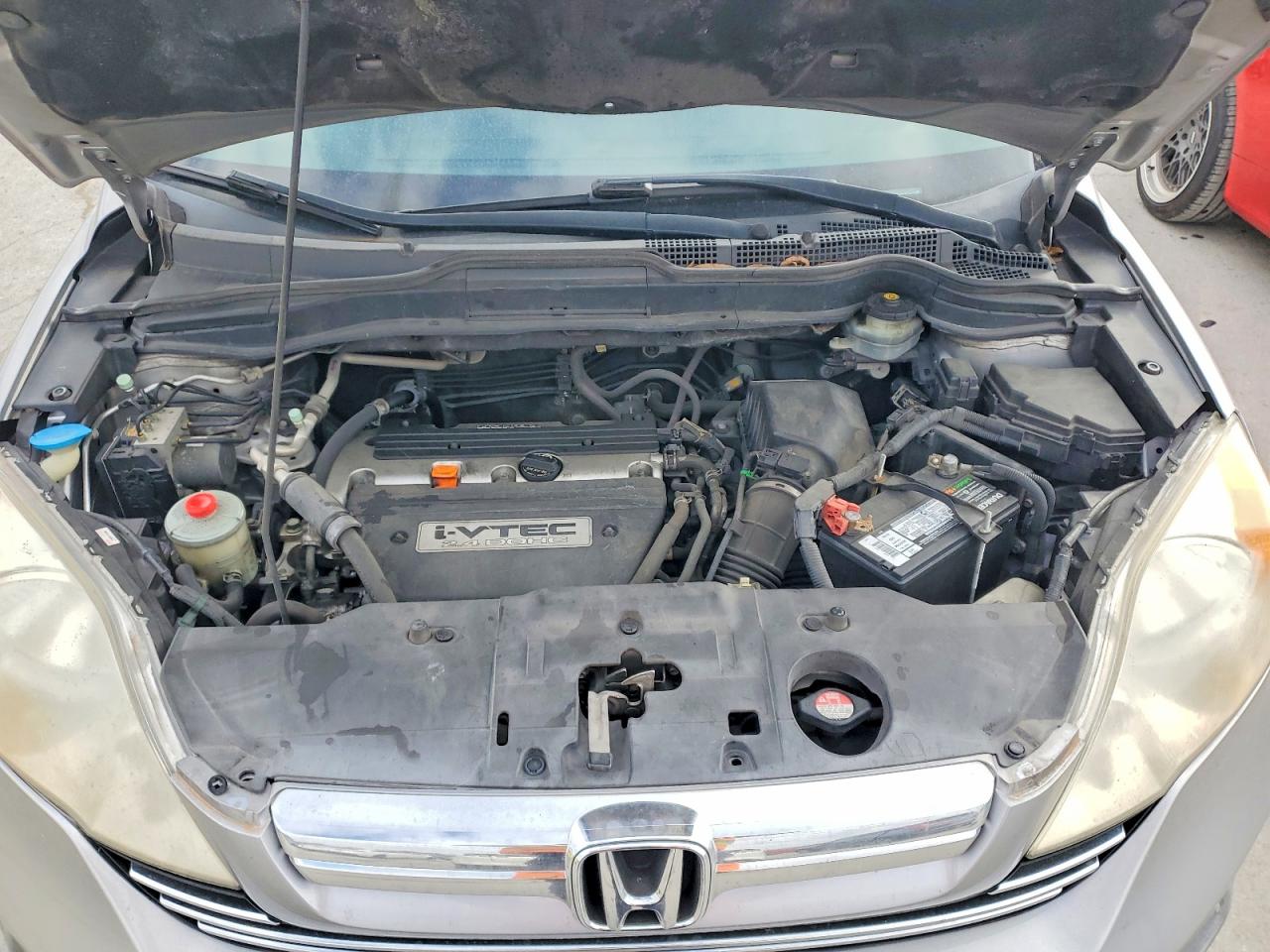 2007 Honda Cr-v Exl Silver vin: JHLRE38717C033452