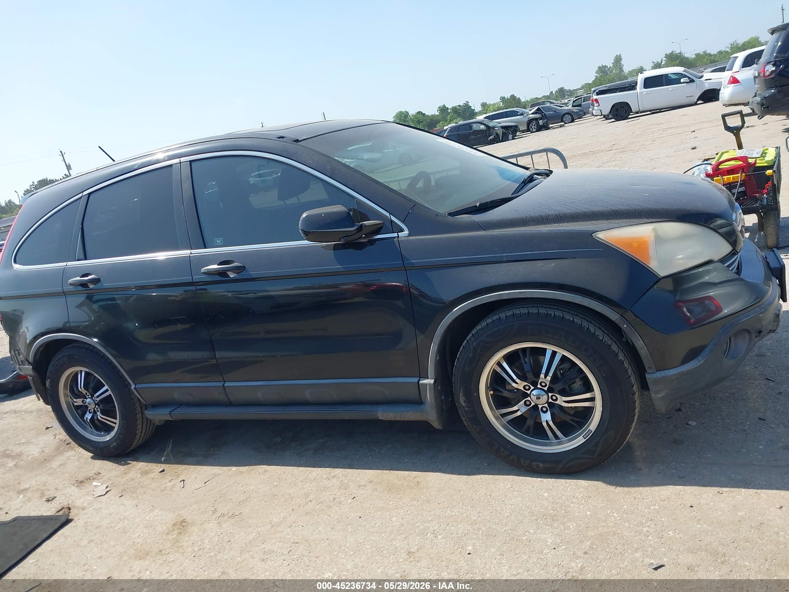 2007 Honda Cr-v Ex-l Black vin: JHLRE38717C036285
