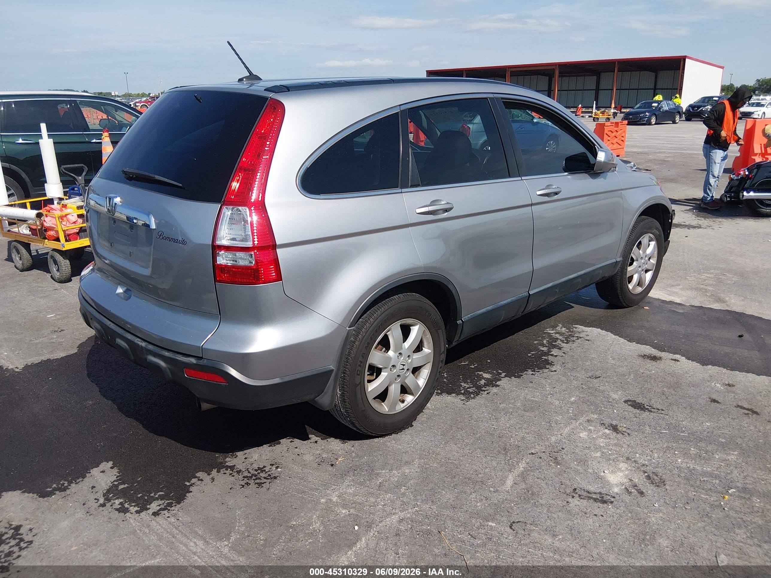 2007 Honda Cr-v Ex-l Серебряный vin: JHLRE38717C050722