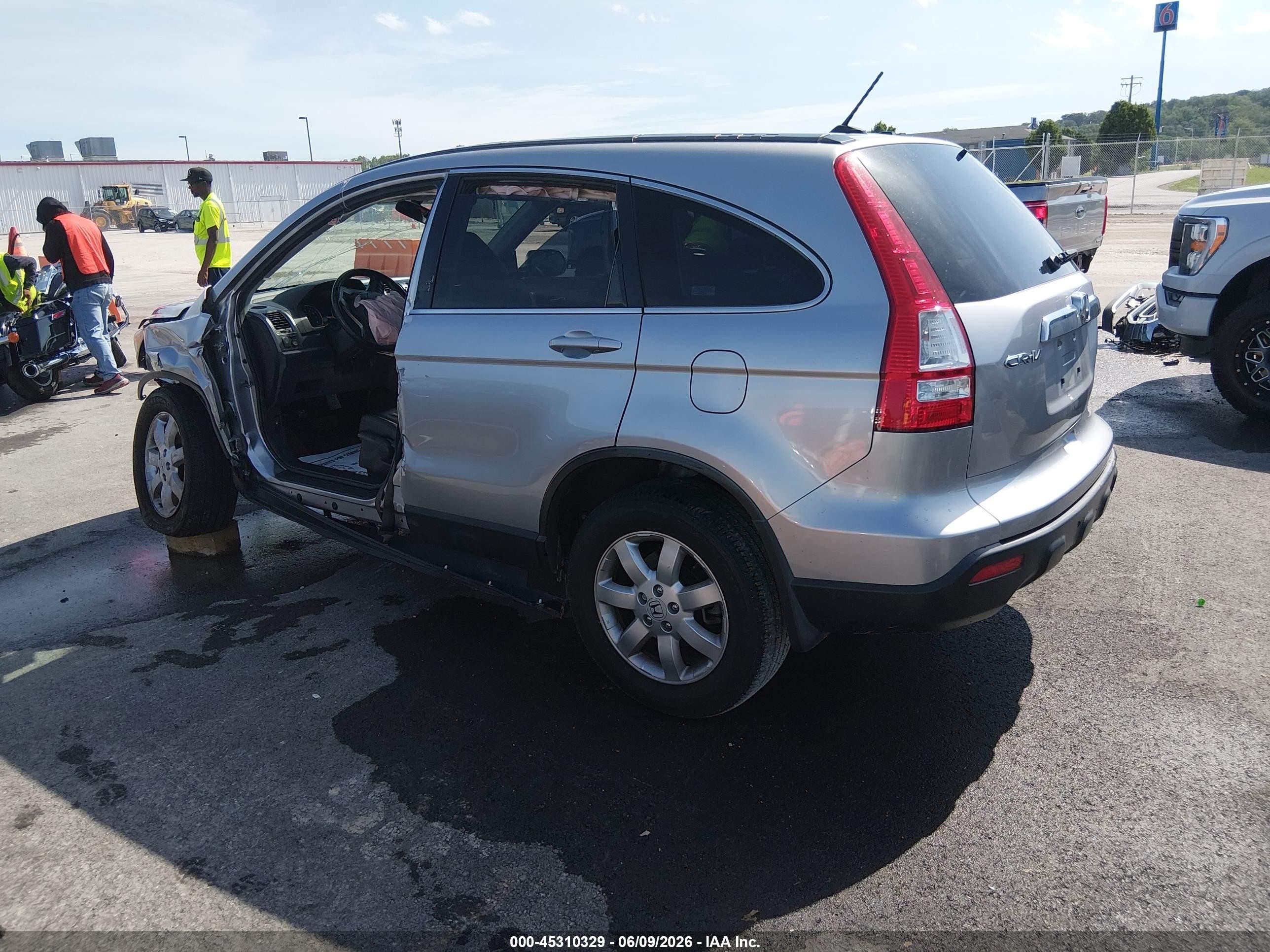 2007 Honda Cr-v Ex-l Серебряный vin: JHLRE38717C050722
