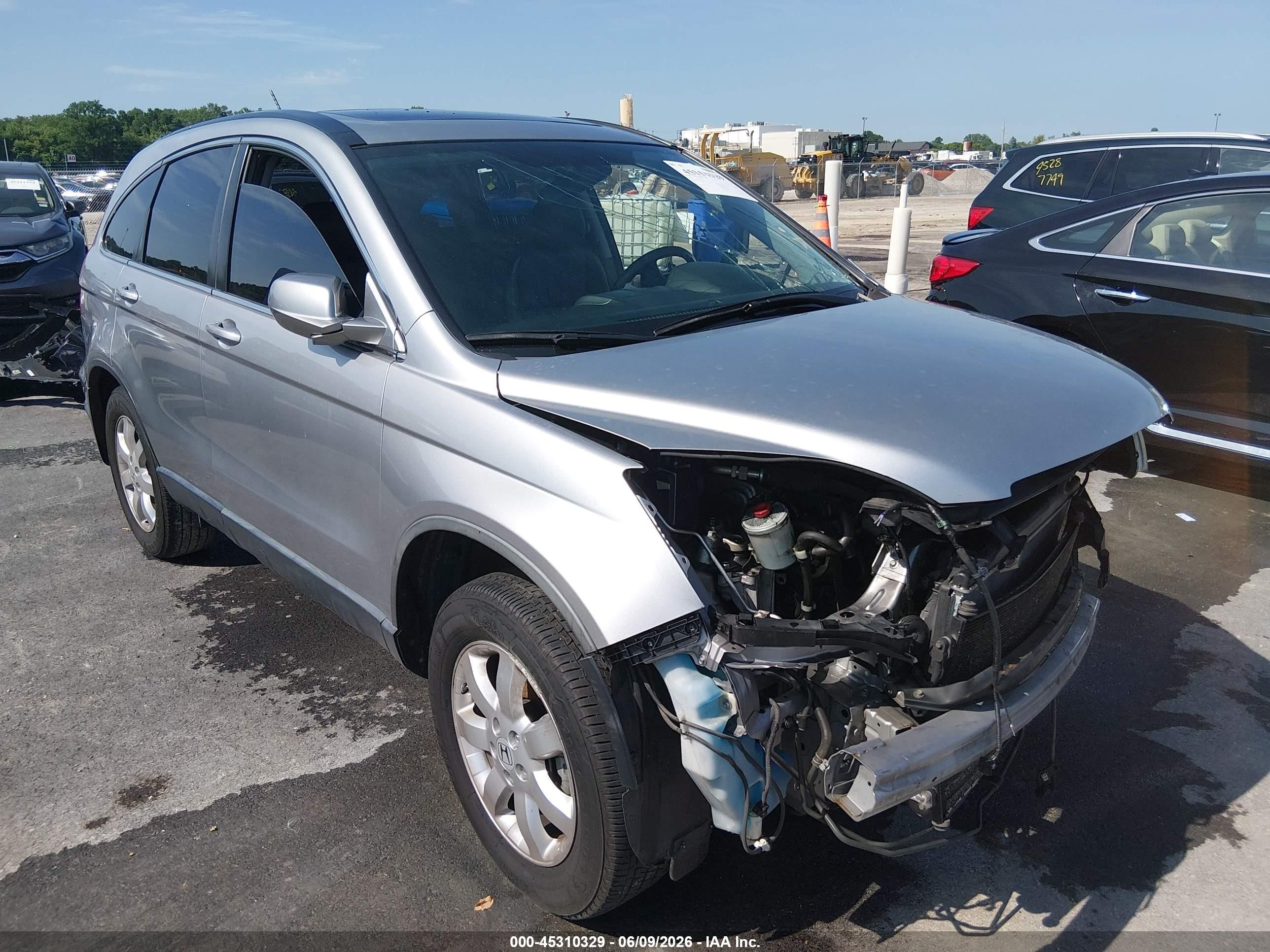 2007 Honda Cr-v Ex-l Серебряный vin: JHLRE38717C050722