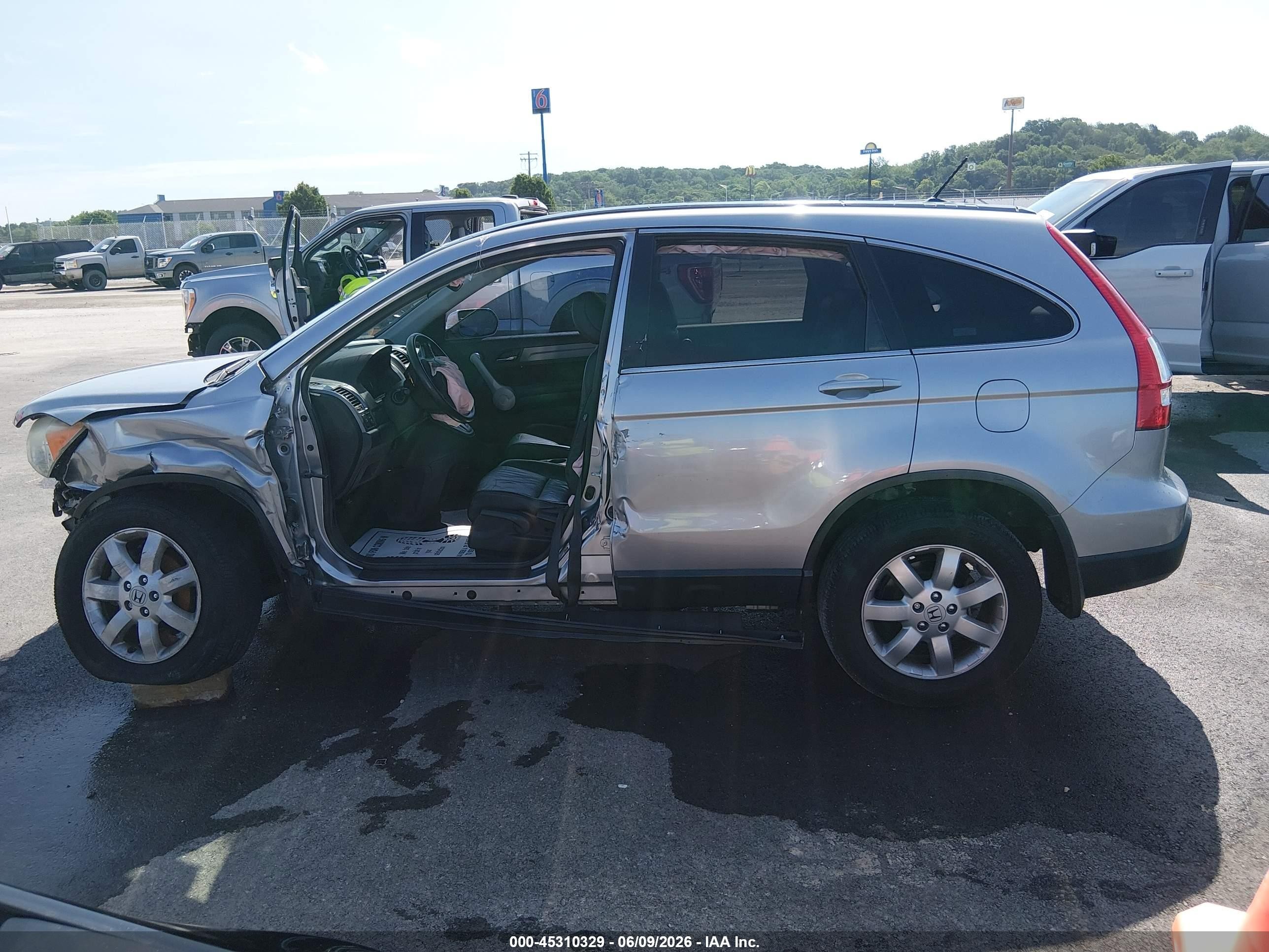 2007 Honda Cr-v Ex-l Серебряный vin: JHLRE38717C050722