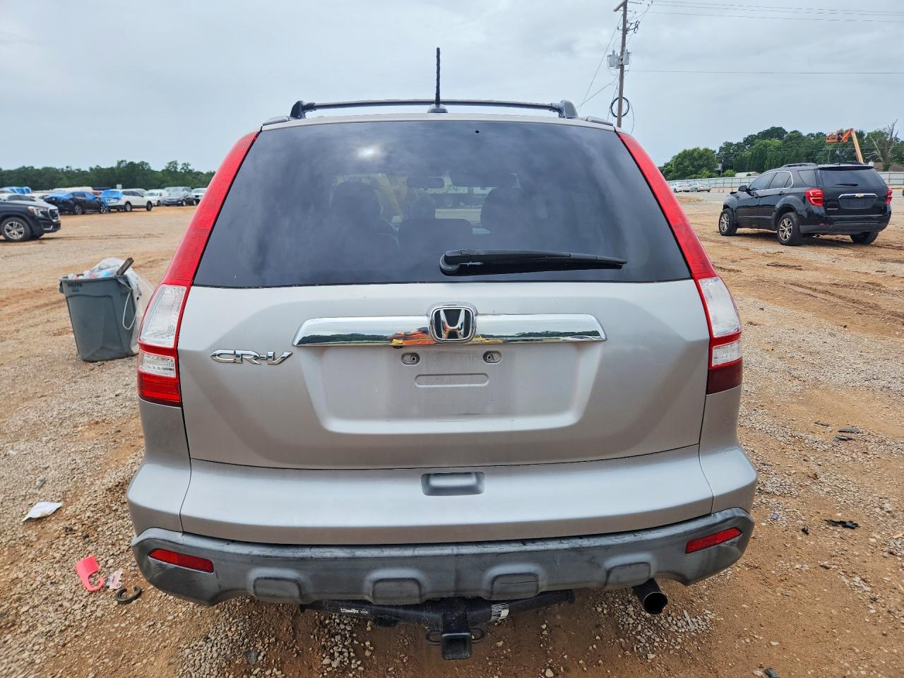 2007 Honda Cr-v Exl Silver vin: JHLRE38717C053779
