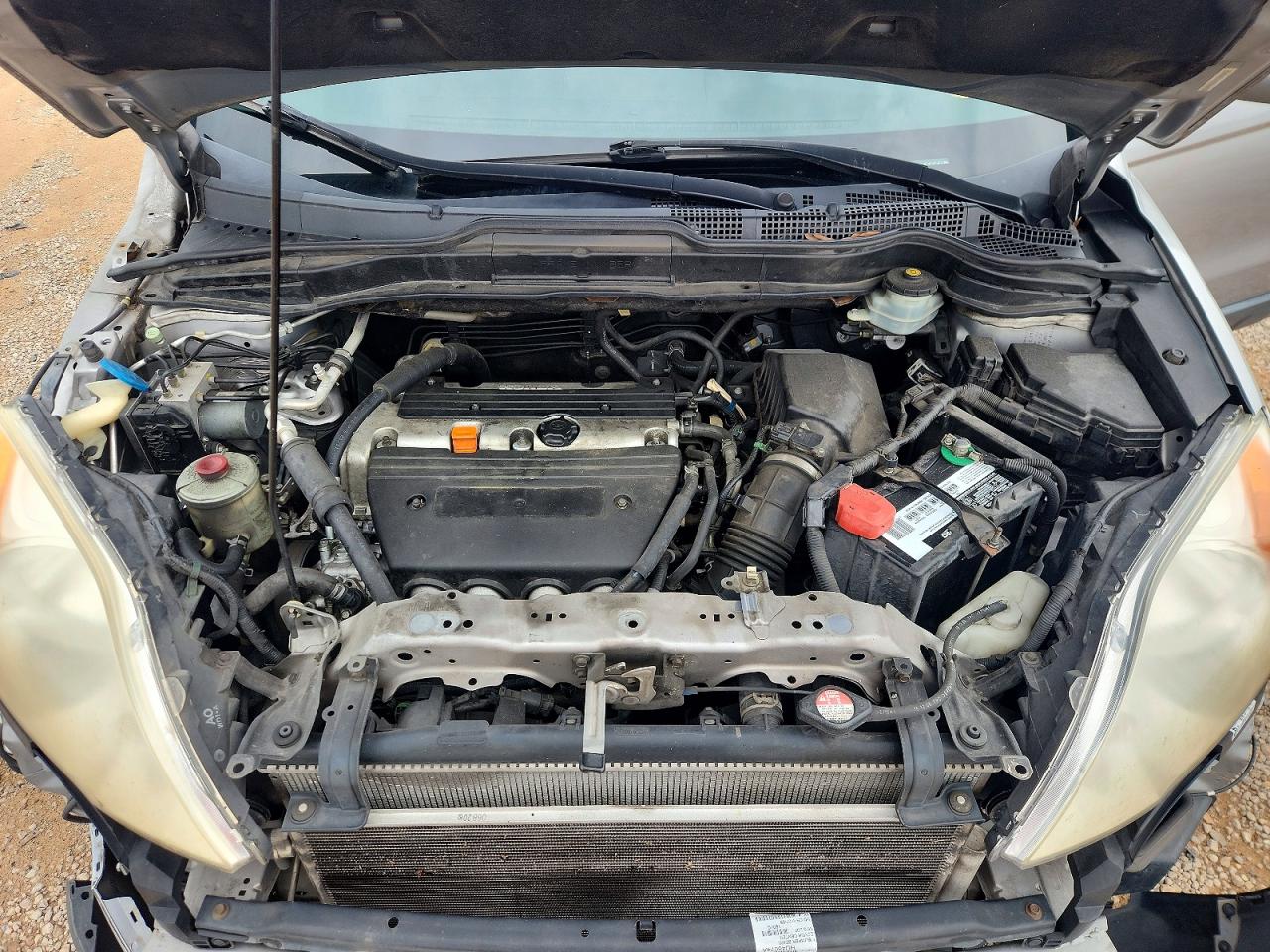2007 Honda Cr-v Exl Silver vin: JHLRE38717C053779