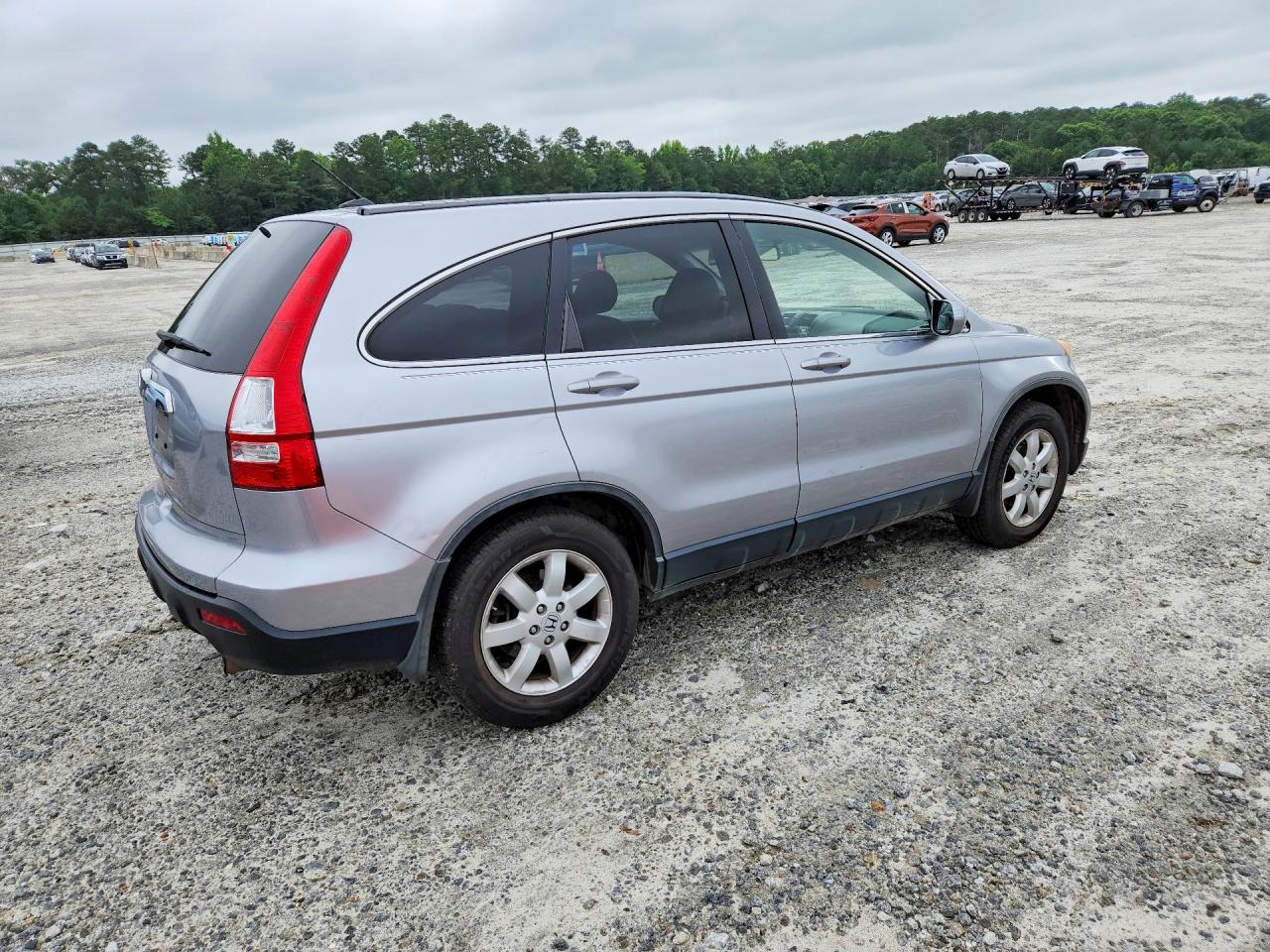 2008 Honda Cr-v Exl Silver vin: JHLRE38718C017348