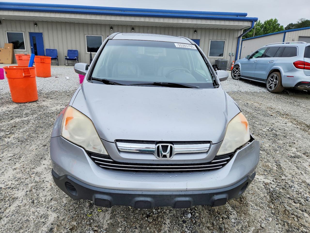 2008 Honda Cr-v Exl Silver vin: JHLRE38718C017348