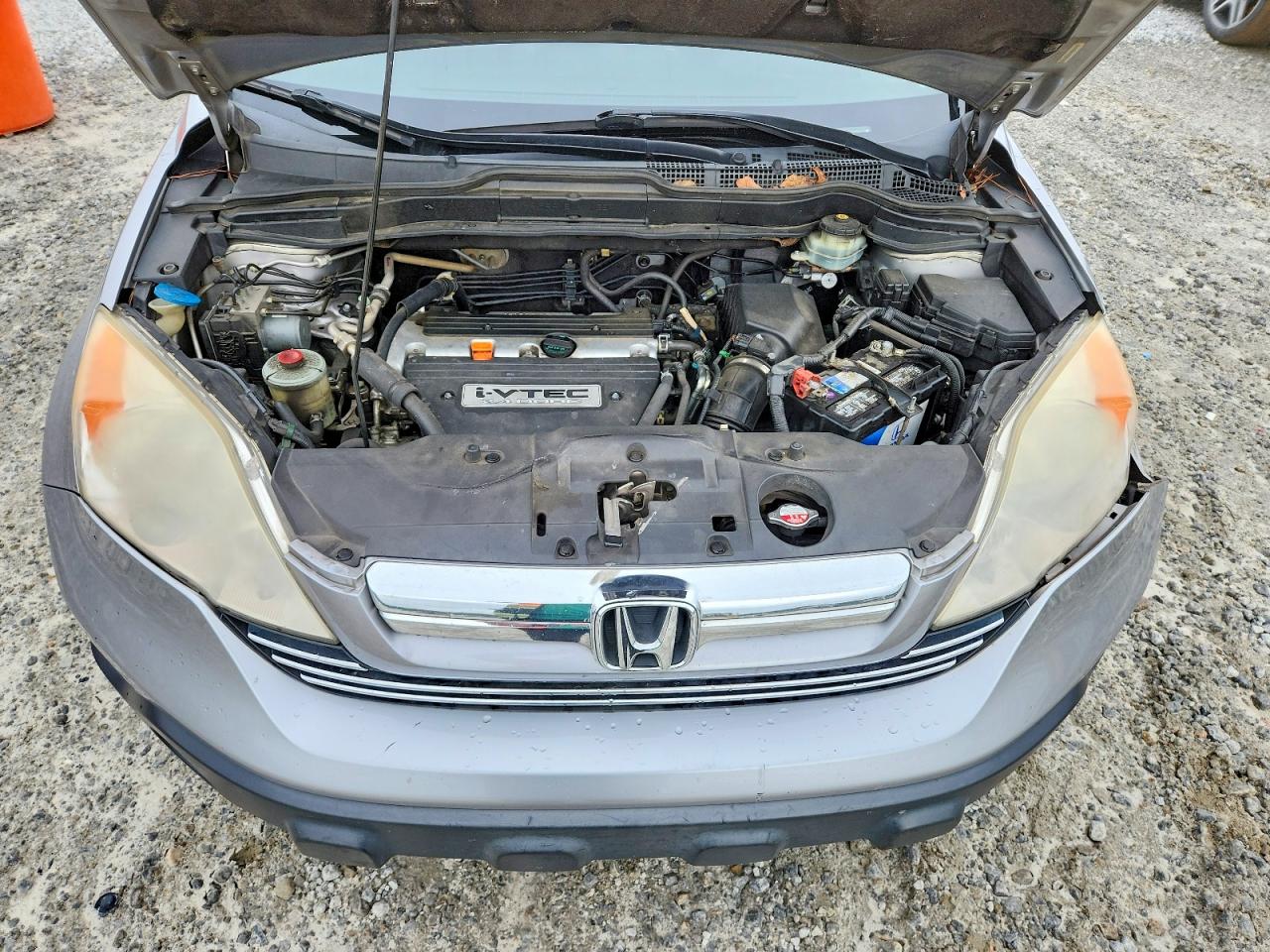 2008 Honda Cr-v Exl Silver vin: JHLRE38718C017348