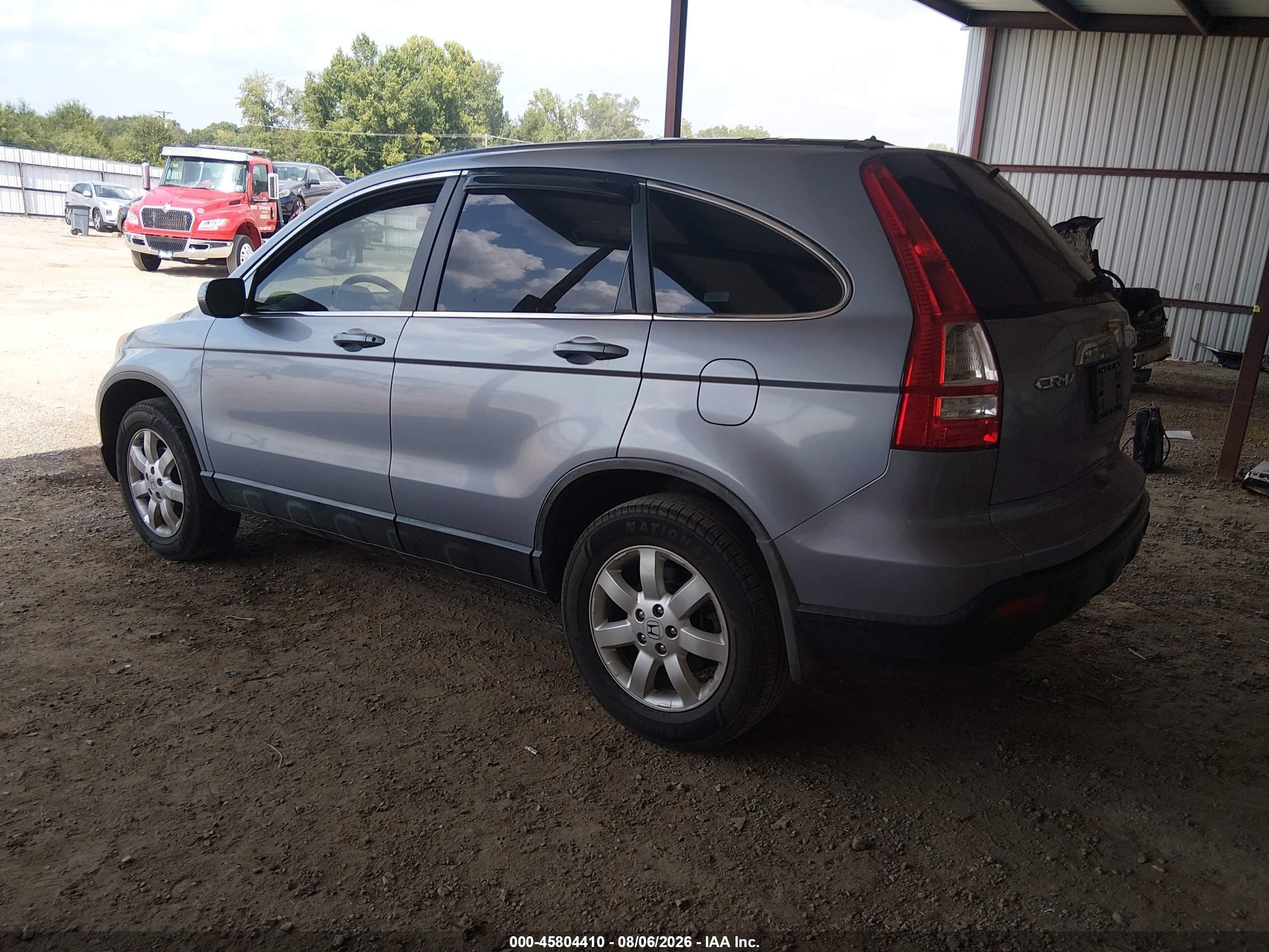 2008 Honda Cr-v Ex-l Light Blue vin: JHLRE38718C021612