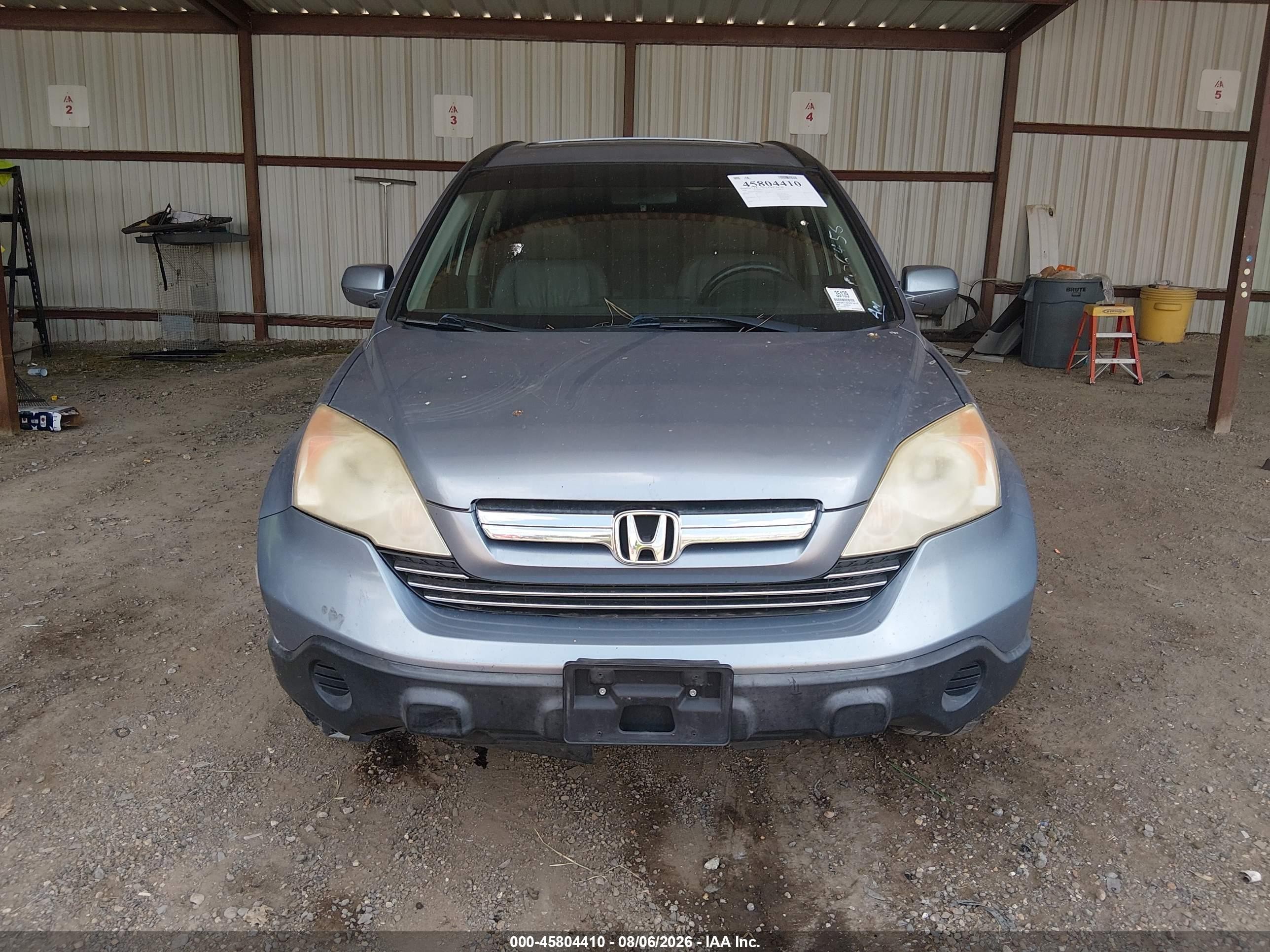 2008 Honda Cr-v Ex-l Light Blue vin: JHLRE38718C021612