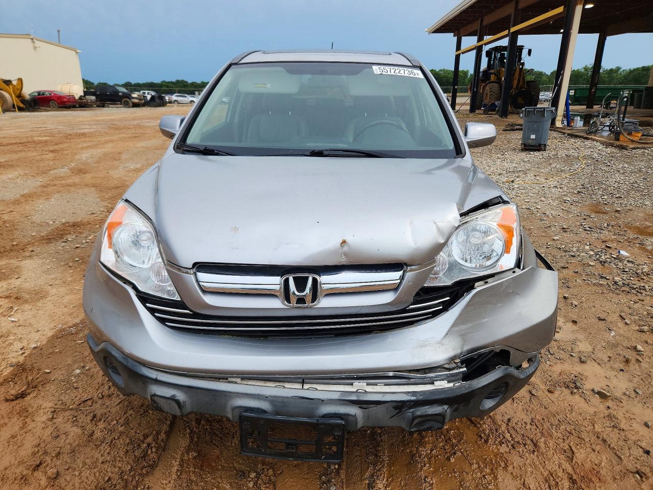 2008 Honda Cr-v Exl Silver vin: JHLRE38718C027121