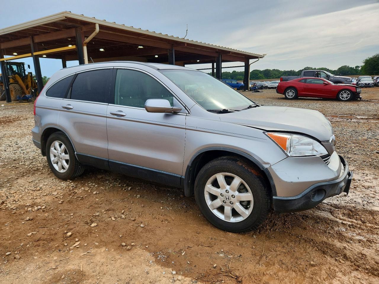 2008 Honda Cr-v Exl Silver vin: JHLRE38718C027121