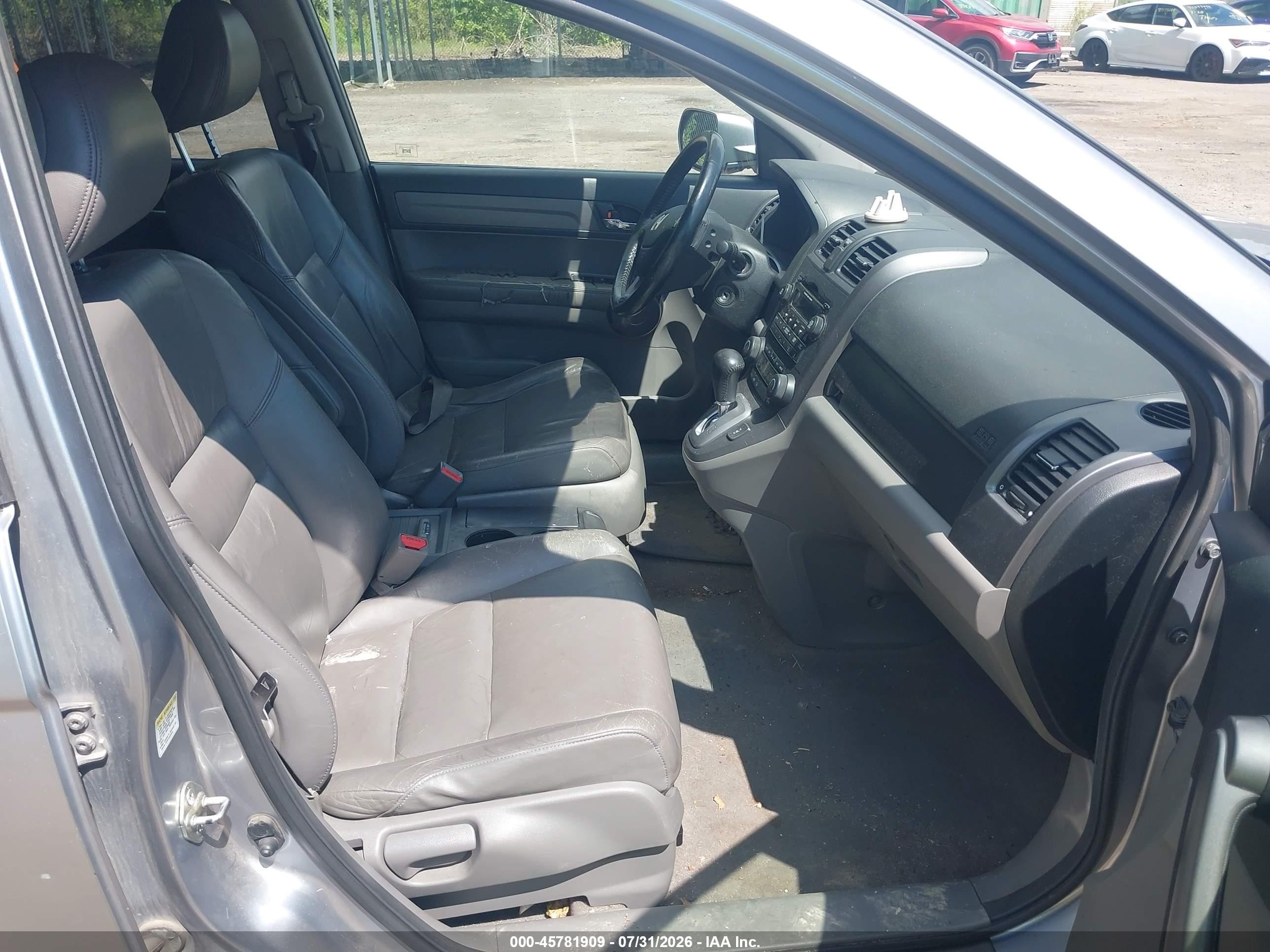 2008 Honda Cr-v Ex-l Silver vin: JHLRE38718C027149