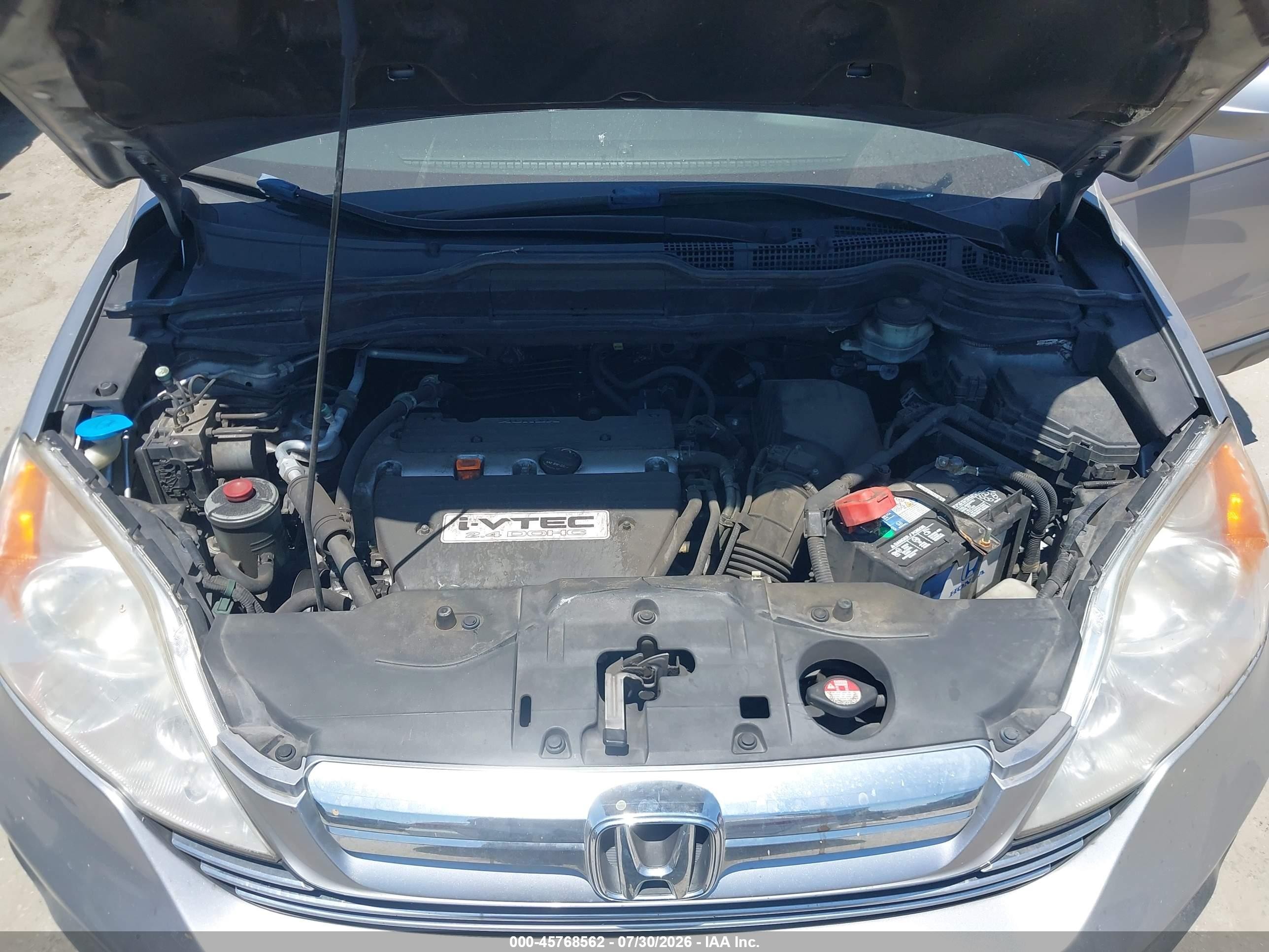2008 Honda Cr-v Ex-l Silver vin: JHLRE38718C028561