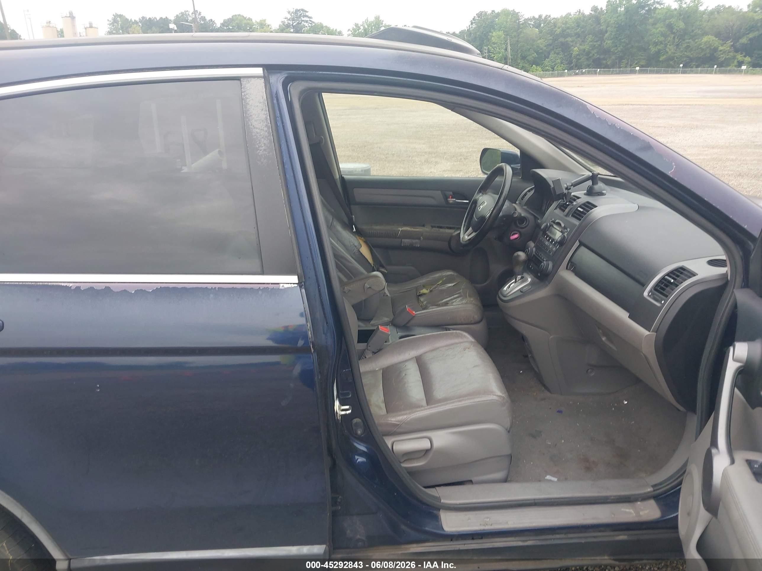 2008 Honda Cr-v Ex-l Blue vin: JHLRE38718C042122