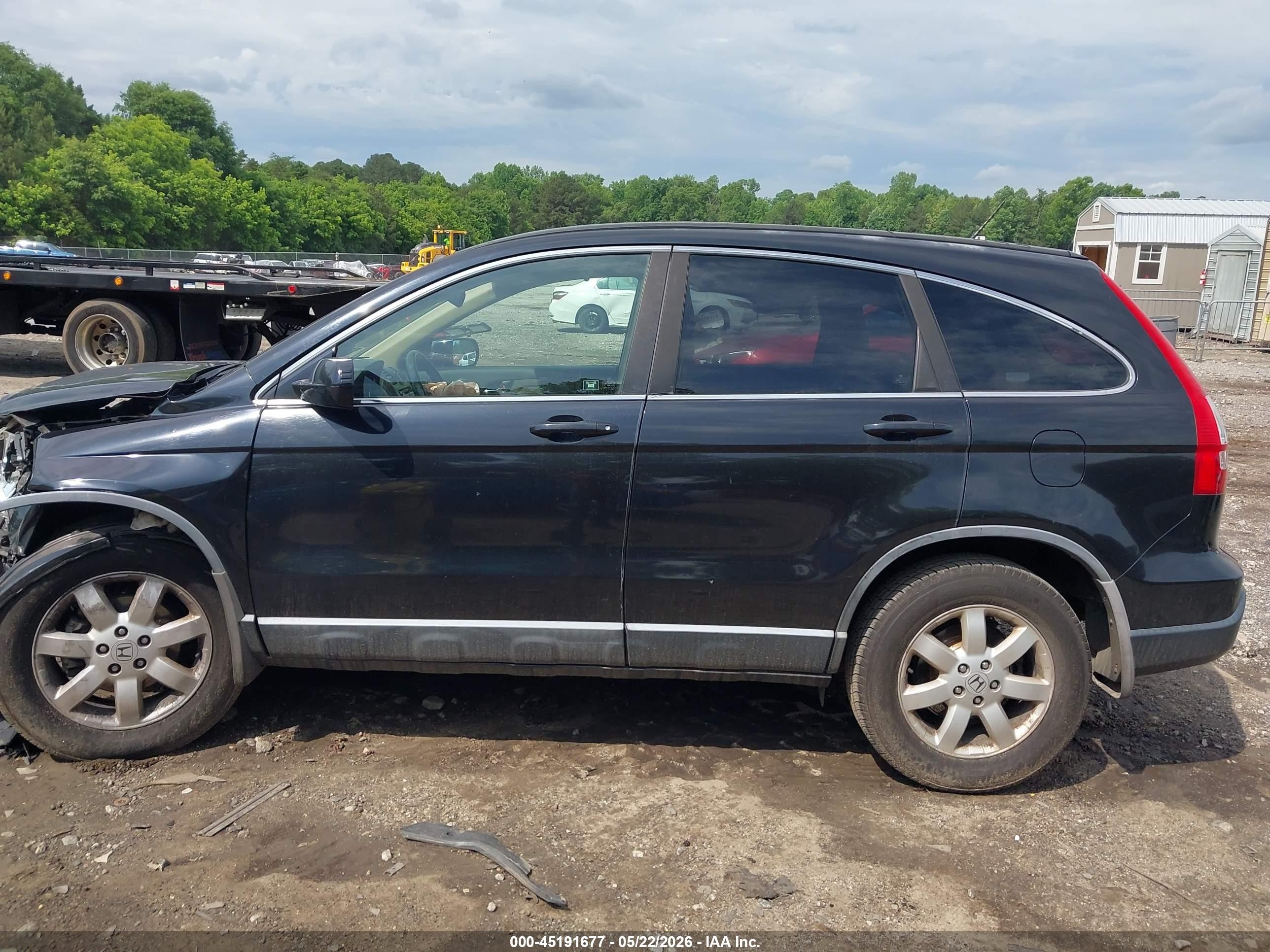 2008 Honda Cr-v Ex-l Black vin: JHLRE38718C042783