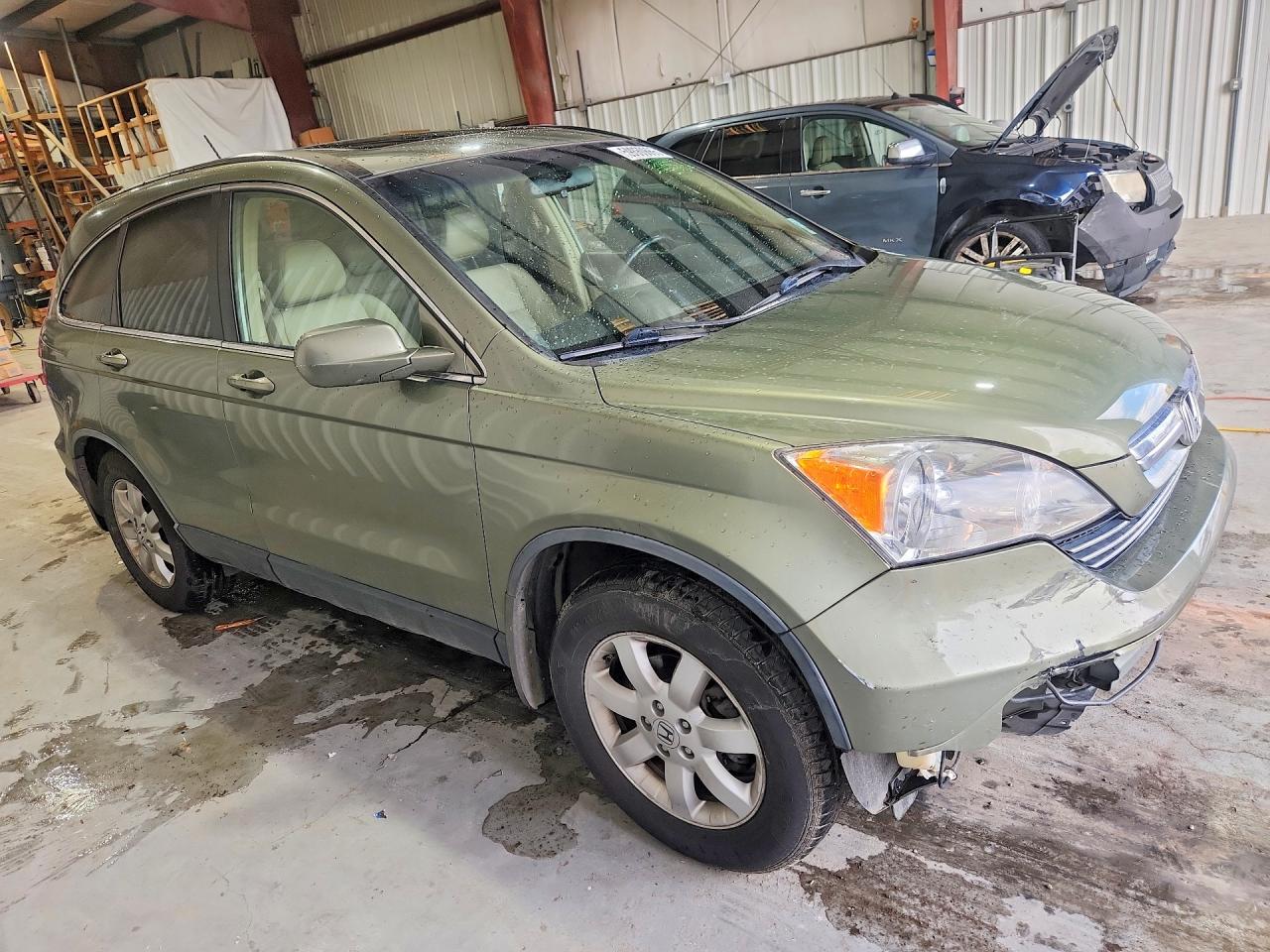 2009 Honda Cr-v Exl Green vin: JHLRE38719C007856