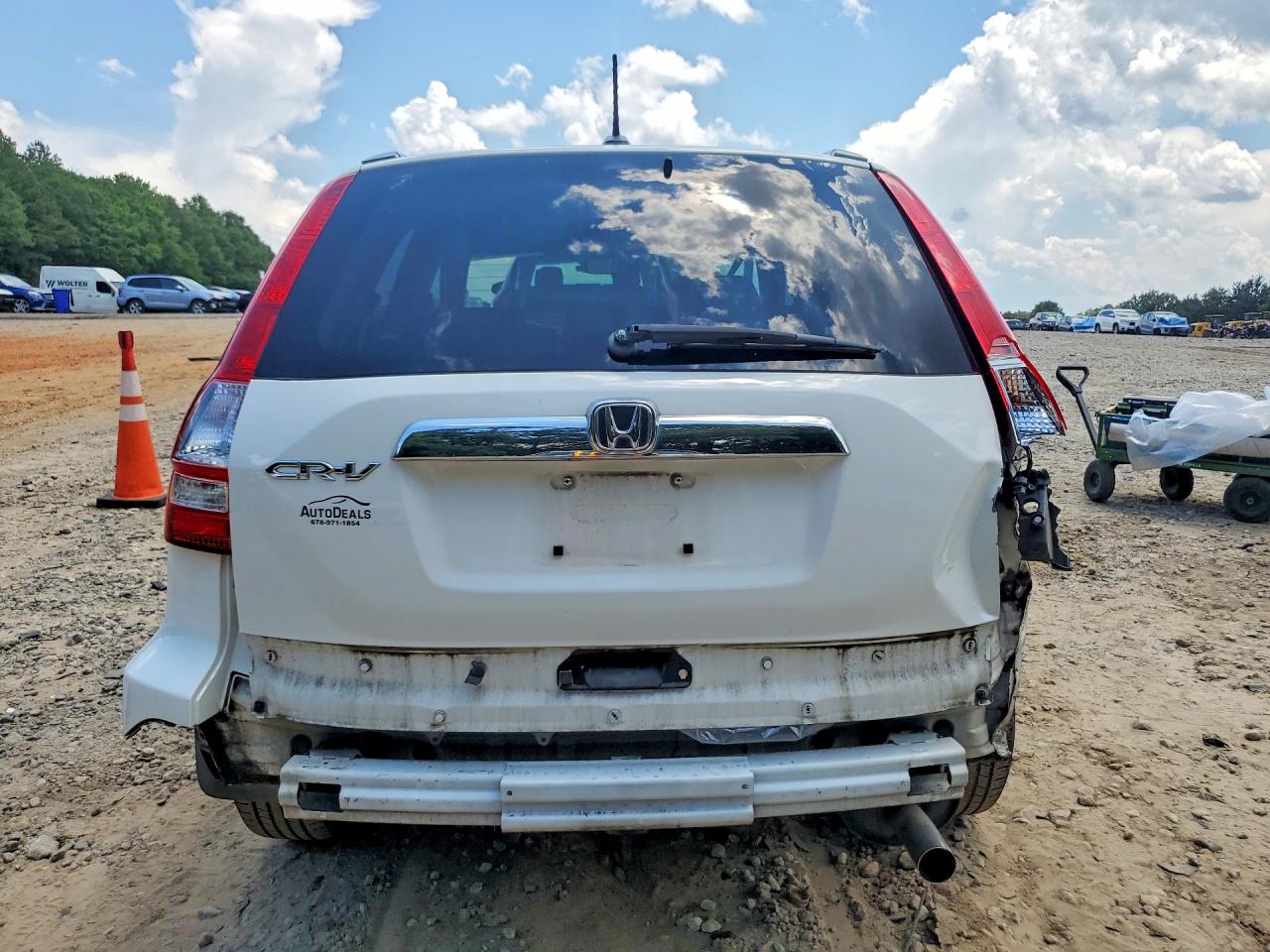2007 Honda Cr-v Exl Белый vin: JHLRE38727C036845