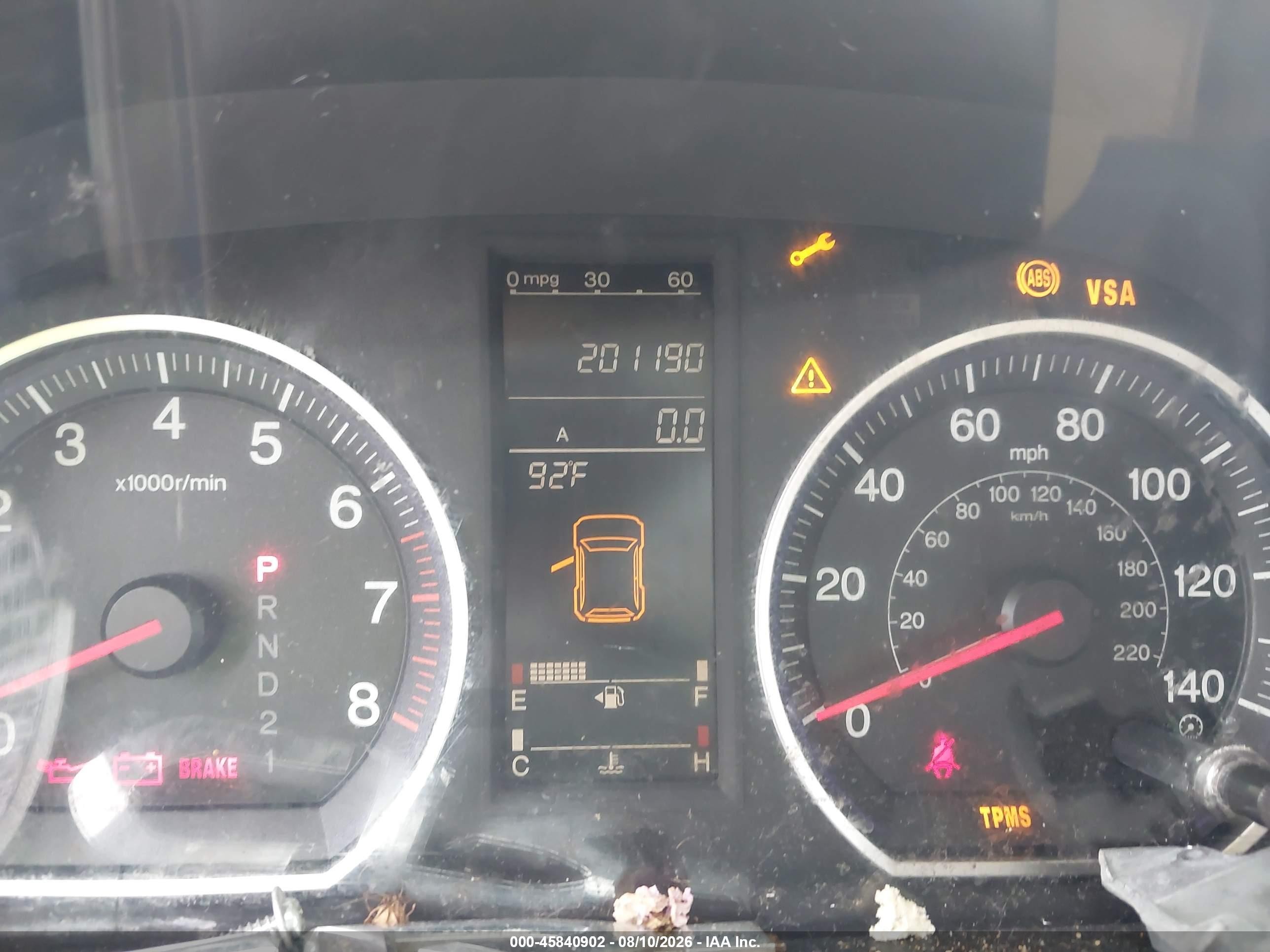 2007 Honda Cr-v Ex-l Black vin: JHLRE38727C071661