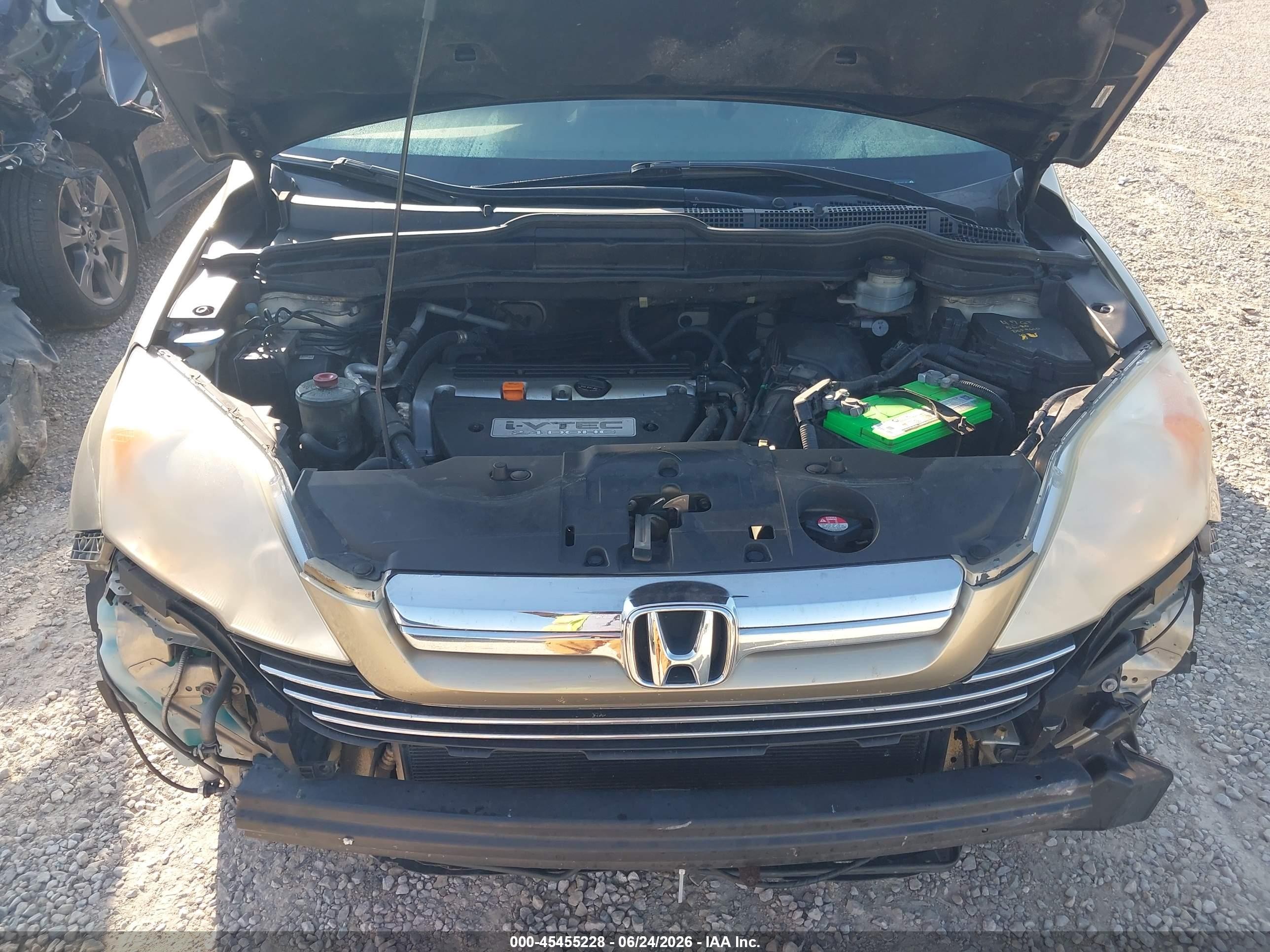 2007 Honda Cr-v Ex-l Tan vin: JHLRE38727C078397