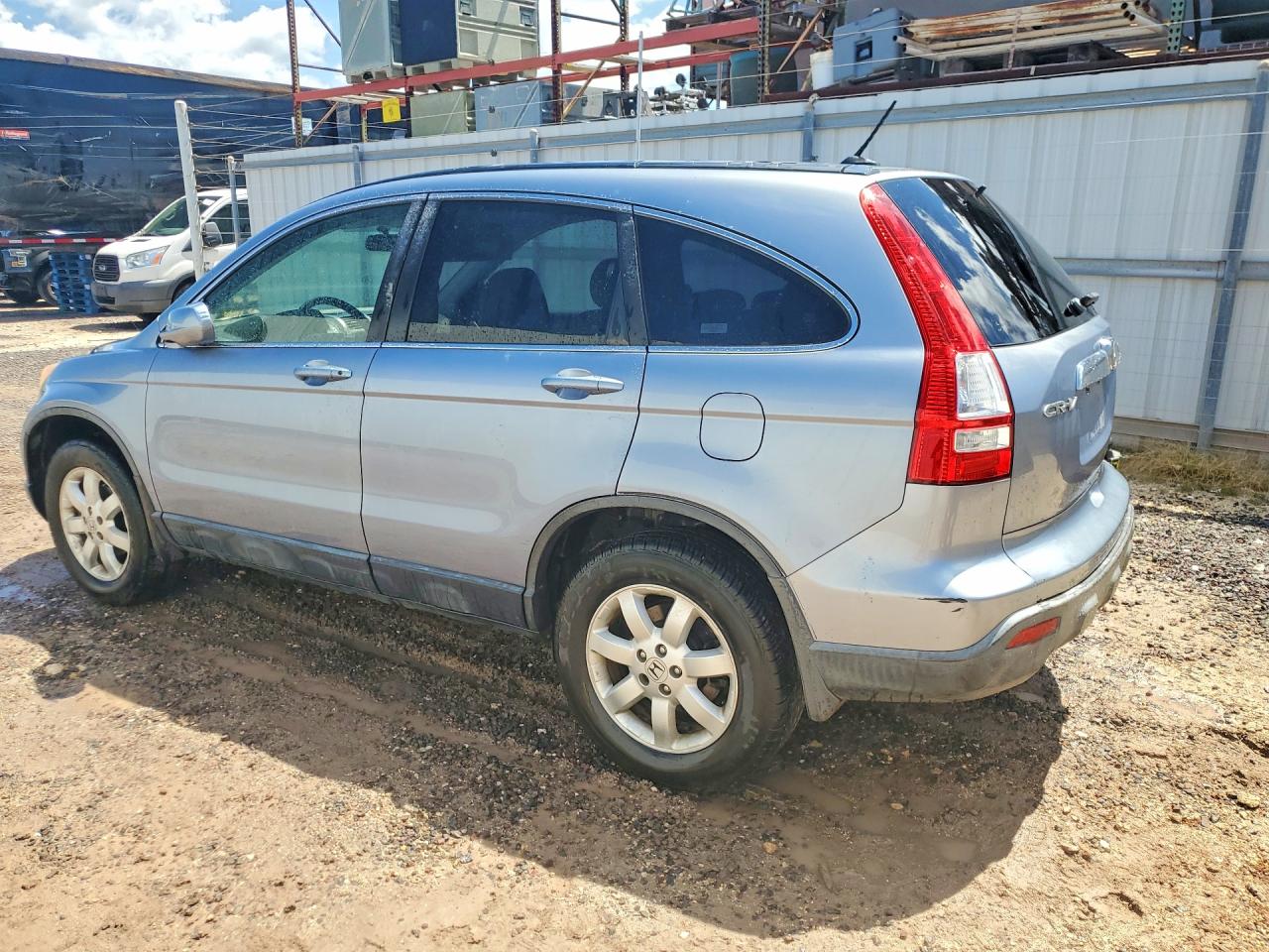 2007 Honda Cr-v Exl Blue vin: JHLRE38727C081364