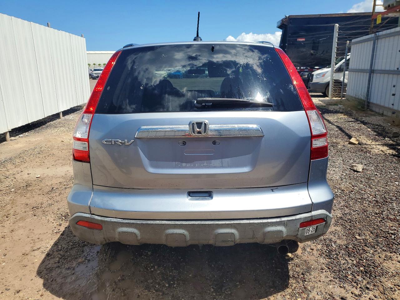 2007 Honda Cr-v Exl Blue vin: JHLRE38727C081364