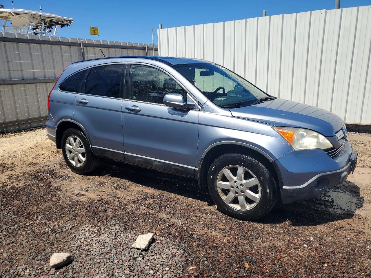 2007 Honda Cr-v Exl Blue vin: JHLRE38727C081364