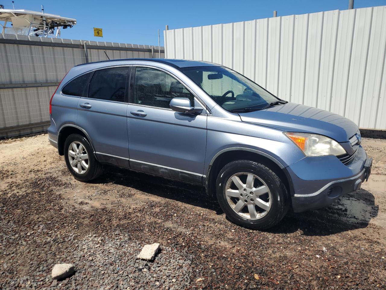 2007 Honda Cr-v Exl Blue vin: JHLRE38727C081364 Damage: Front Bumper/Cover, Scraped, 5 To 6 Inches