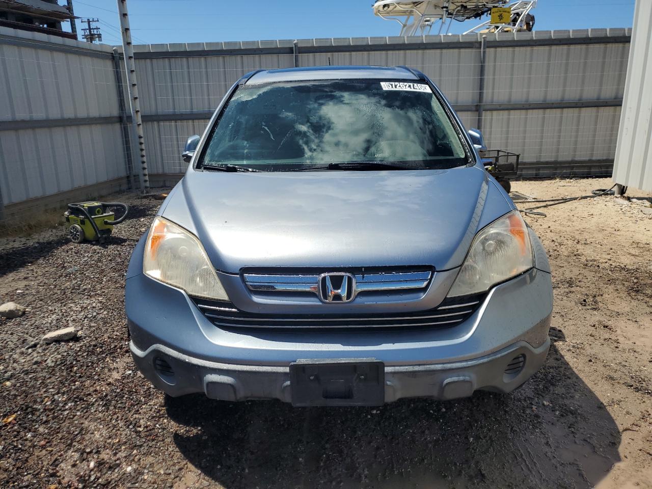 2007 Honda Cr-v Exl Blue vin: JHLRE38727C081364 Damage: Hood, Chipped, 1