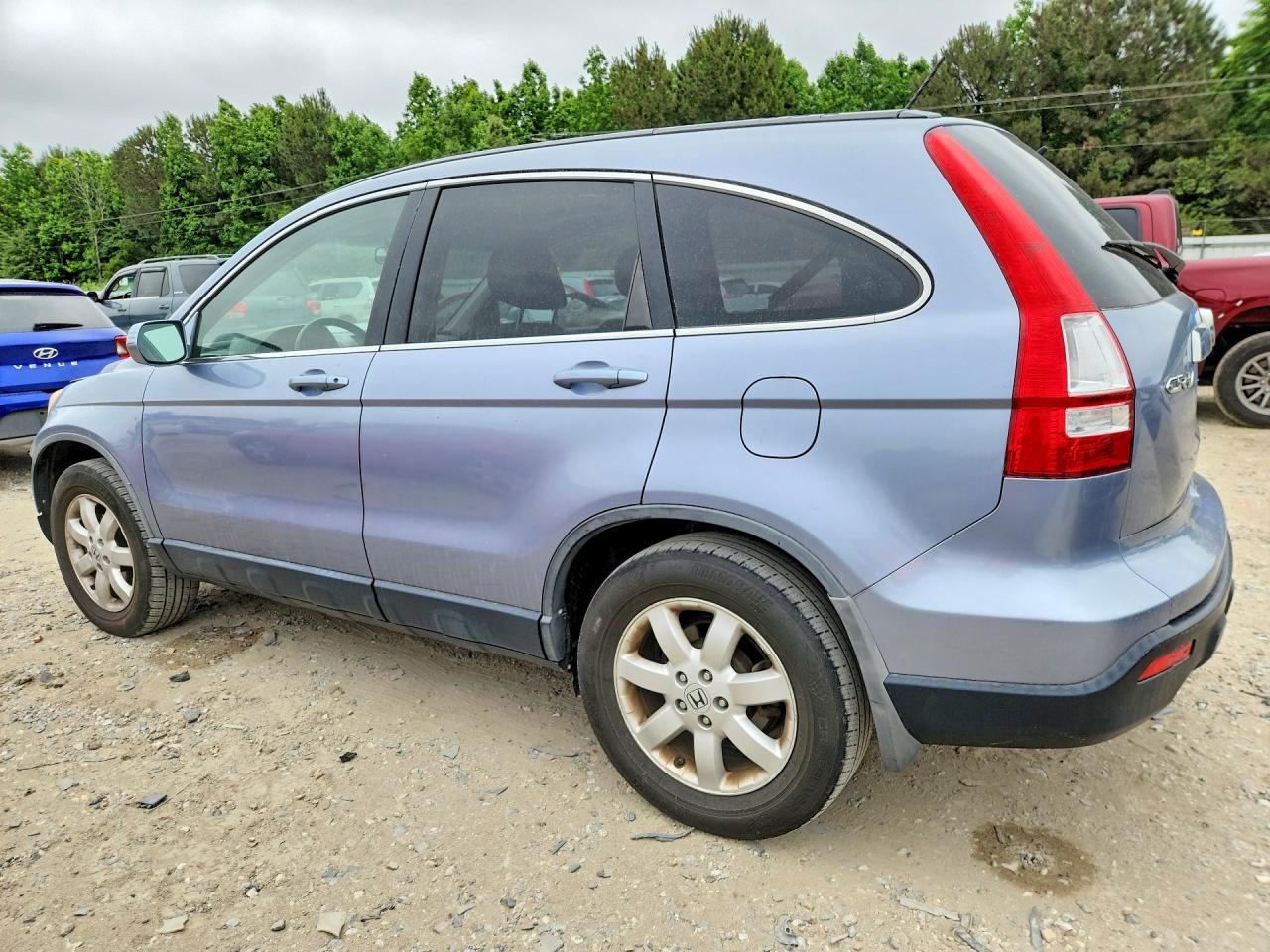 2008 Honda Cr-v Exl Синий vin: JHLRE38728C010876