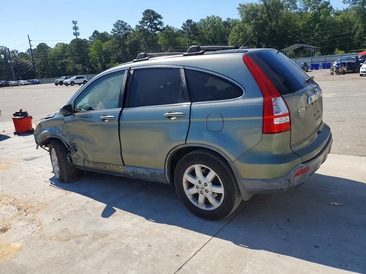 2008 Honda Cr-v Exl Green vin: JHLRE38728C043392