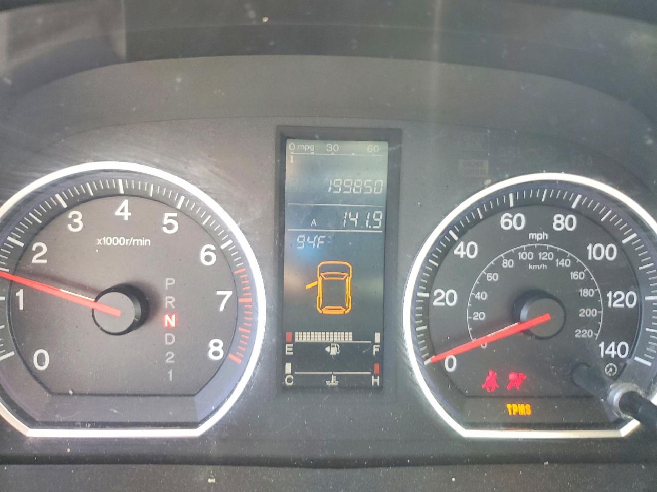 2008 Honda Cr-v Exl Green vin: JHLRE38728C043392