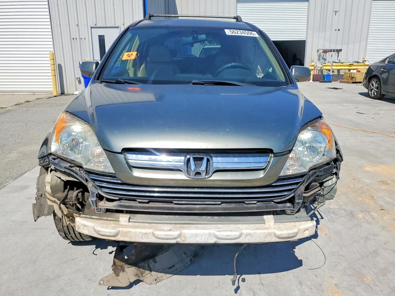 2008 Honda Cr-v Exl Green vin: JHLRE38728C043392